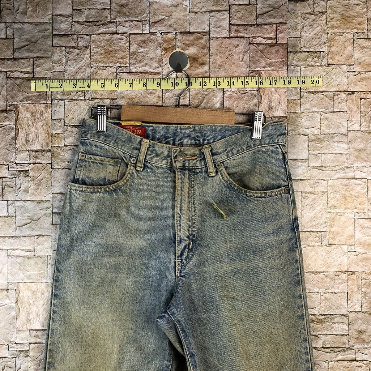 Edwin Edwin vintage faded Blue Denim Pants #A1123 Size US 30 / EU 46 - 4 Thumbnail