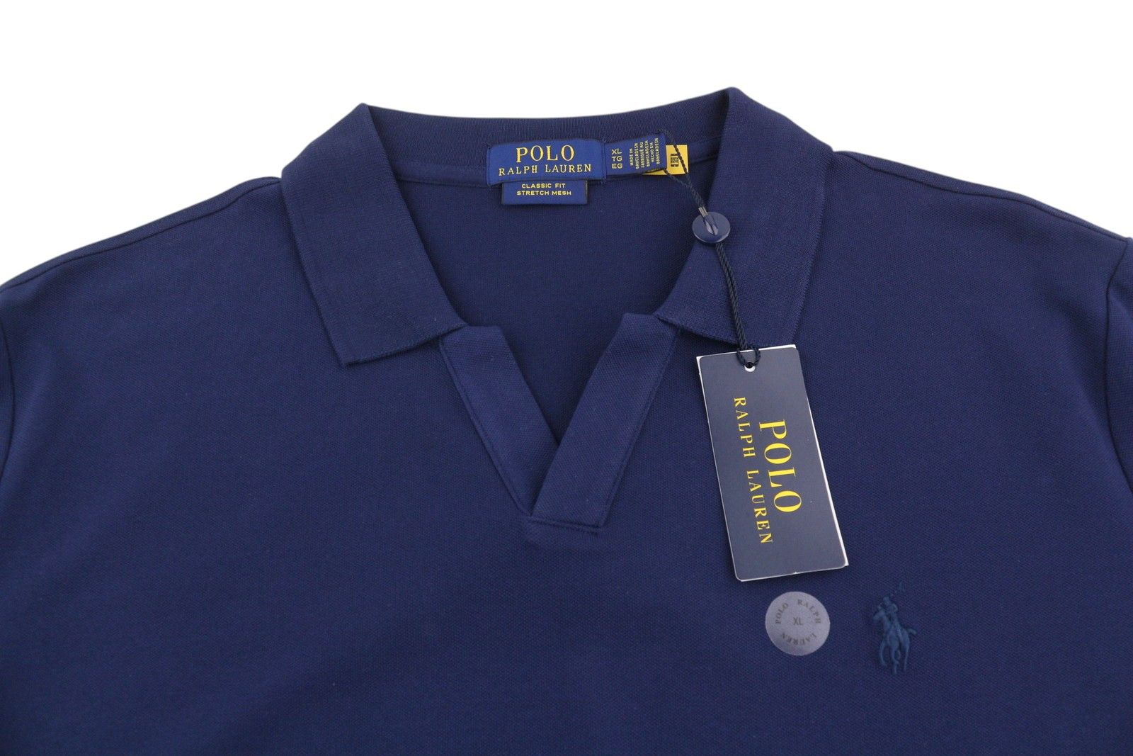 Polo Ralph Lauren CLASSIC FIT XL Short Sleeve Stretch Mesh T-Shirt 84546 Size US XL / EU 56 / 4 - 4 Thumbnail