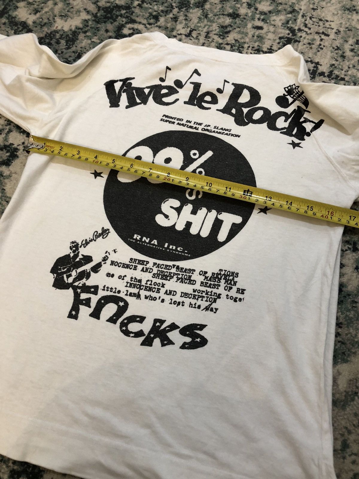 Japanese Brand × Malcolm McLaren × Seditionaries Rna Vive La Rock Muslin Malcom Mclaren Style Size US M / EU 48-50 / 2 - 14 Thumbnail