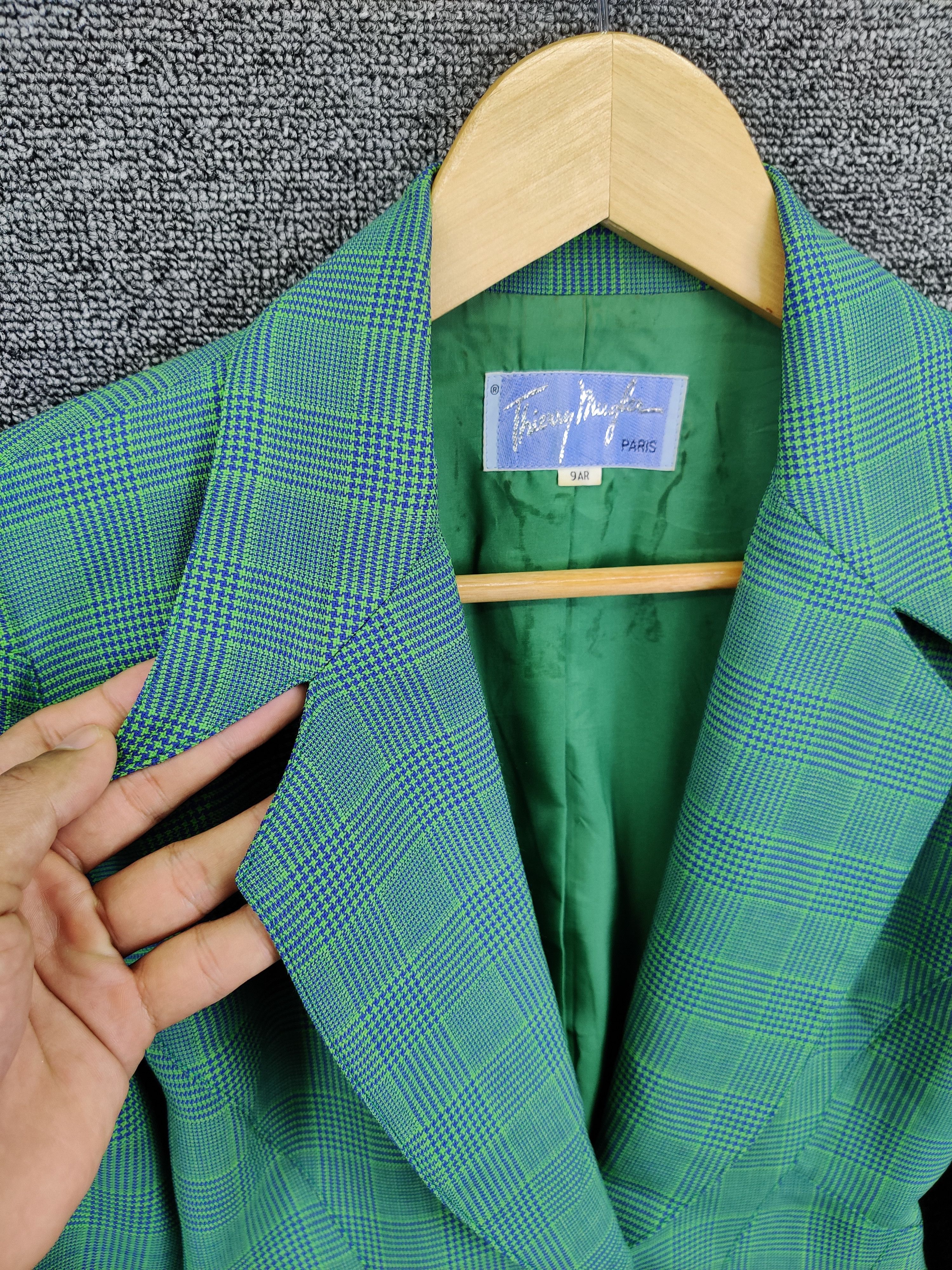 Thierry Mugler Thierry Mugler Paris Wool Blazer Jacket Size S / US 4 / IT 40 - 9 Thumbnail