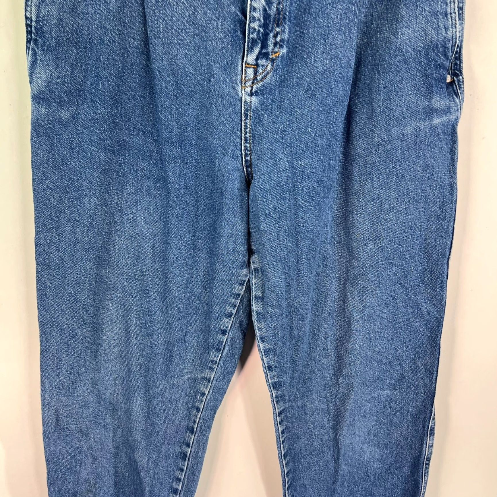 Vintage VINTAGE Pull&Bear High Rise Denim Jeans Womens Size 6 Blue Straight Fit Slash Pockets Size 28" / US 6 / IT 42 - 3 Thumbnail