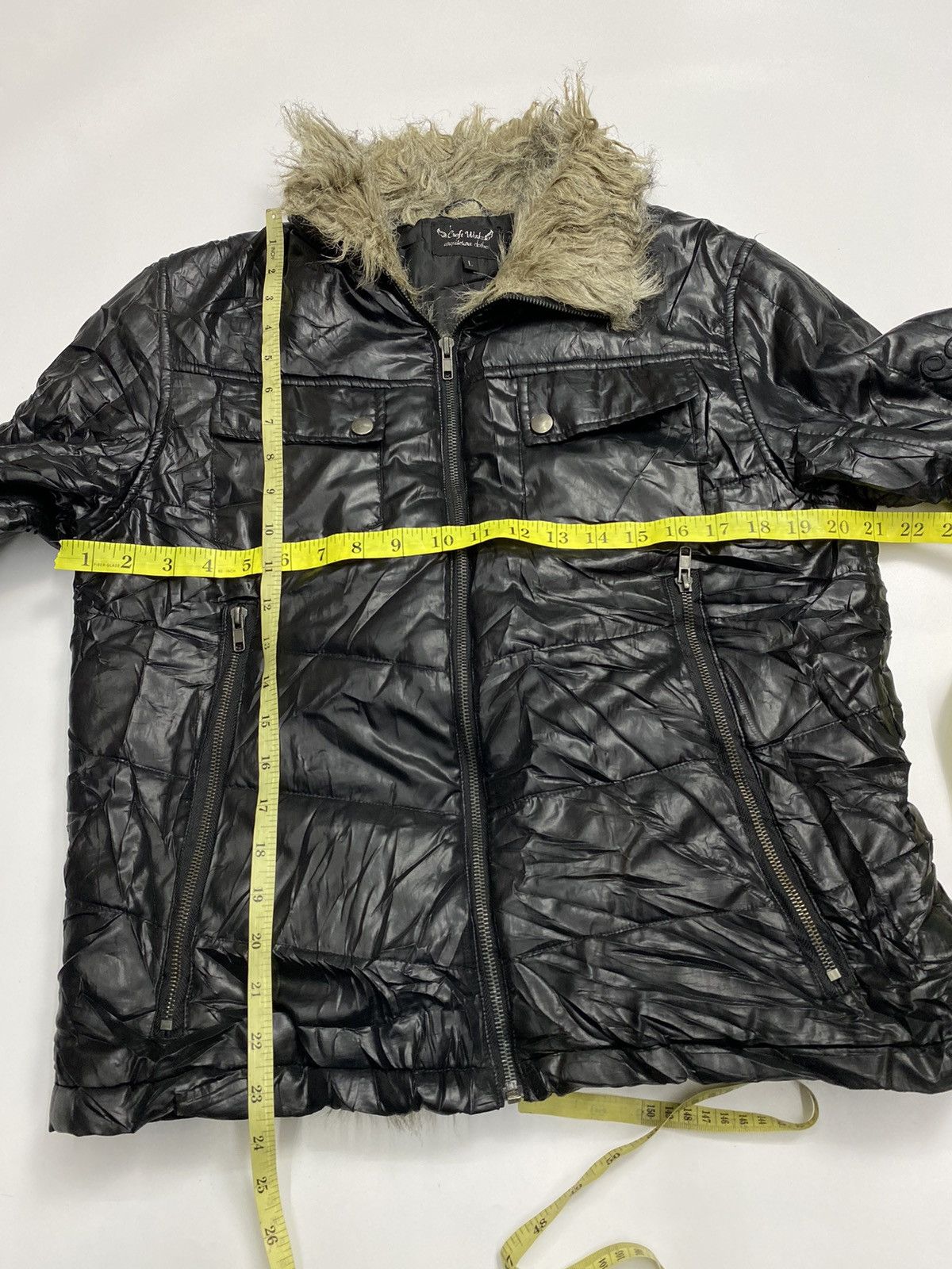 GOA Fur jacket puffer craft works tornadomart inspired Size US M / EU 48-50 / 2 - 10 Thumbnail