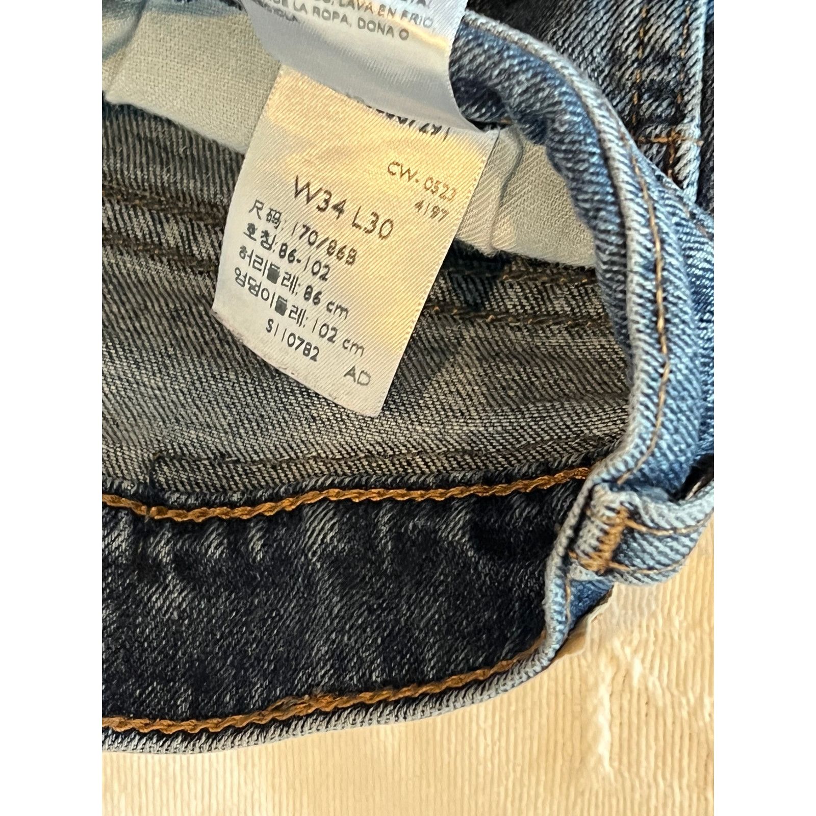 Levi's Levi's Signature Athletic Taper Fit Jeans Mens 34x30 Size US 34 / EU 50 - 4 Thumbnail