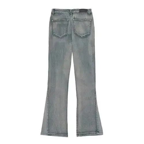 carpenter flared punk fade jeans
