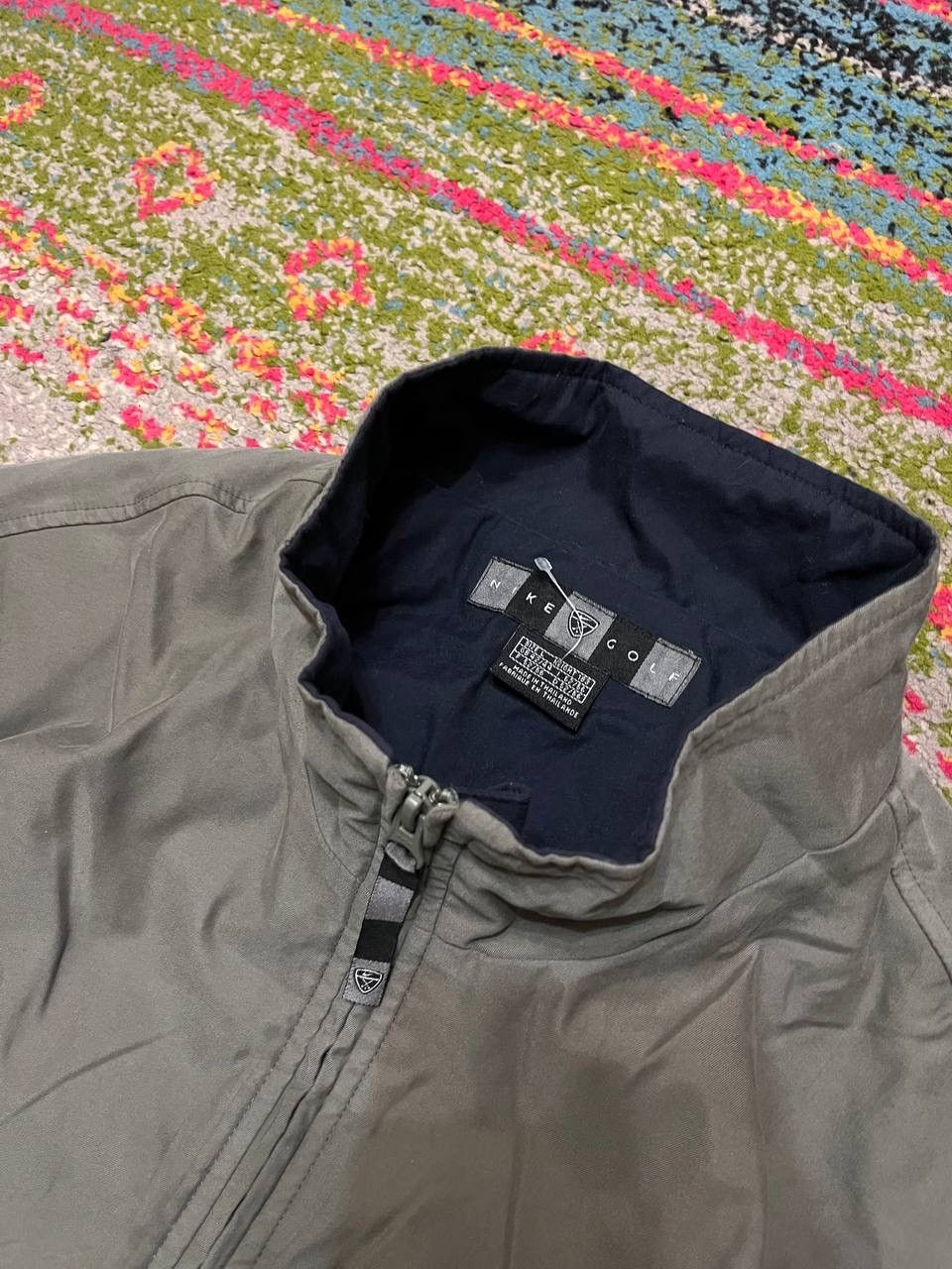 Nike Vintage Nike Nylon Quarter Zip Boxy Jacket L Size US L / EU 52-54 / 3 - 4 Thumbnail
