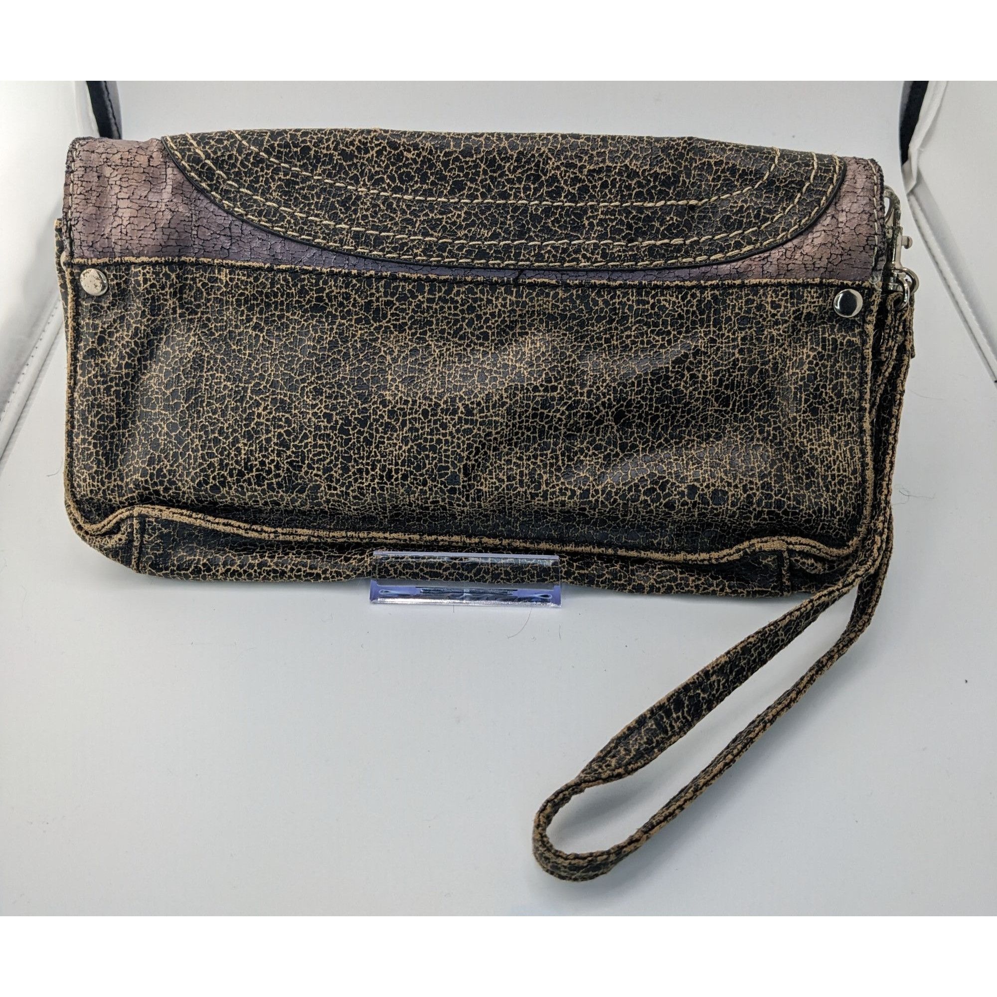 Other Vintage Jazzd Whimsygoth Witchy Moon Pattern Wristlet Clutch Size ONE SIZE - 10 Thumbnail