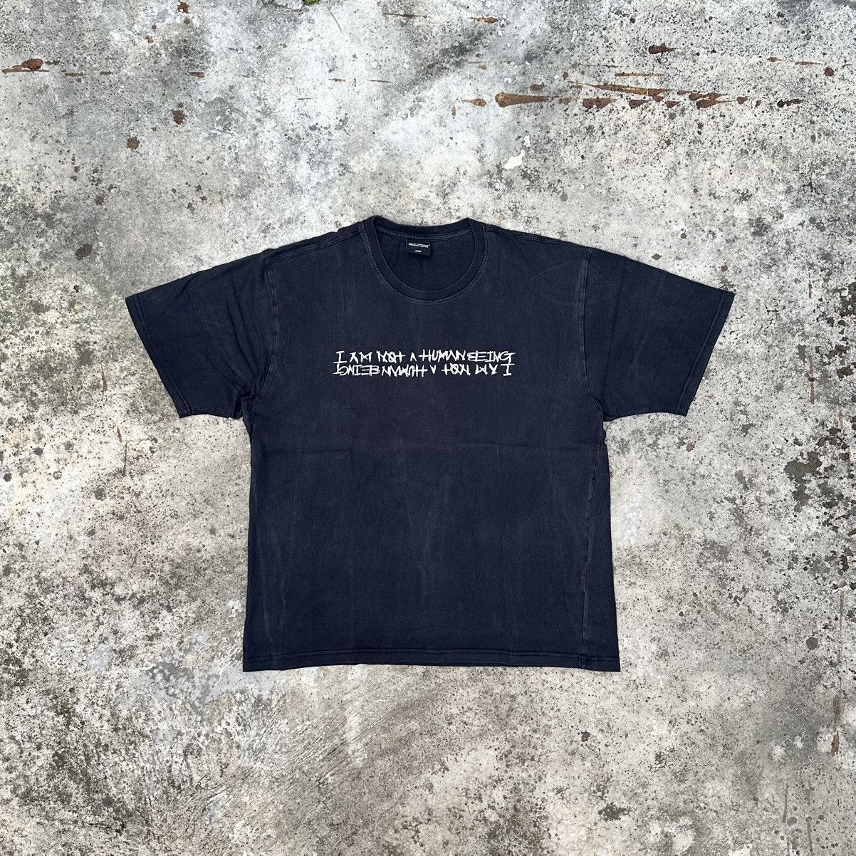 〈I AM NOT A HUMAN BEING〉Graphic Denim JK I AM NOT A HUMAN BEING〉Graphic Denim JK