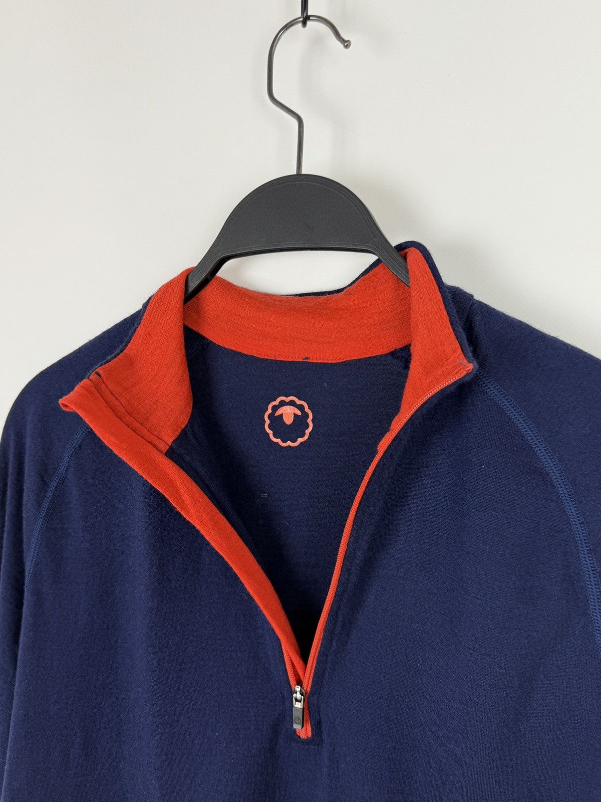 Other Isobaa Mens Navy 200 Merino 1/3 Zip Long Sleeve Jersey Size US M / EU 48-50 / 2 - 3 Thumbnail