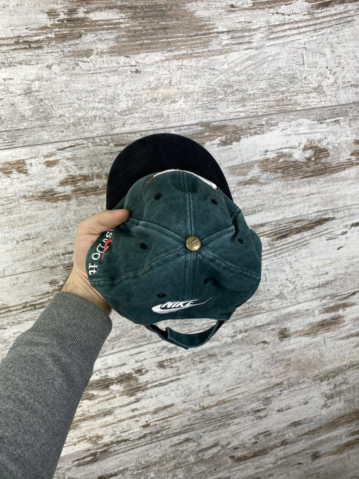 Nike × Vintage Mens Vintage Nike big logo hats cap hat y2k rare swoosh acg Size ONE SIZE - 6 Thumbnail