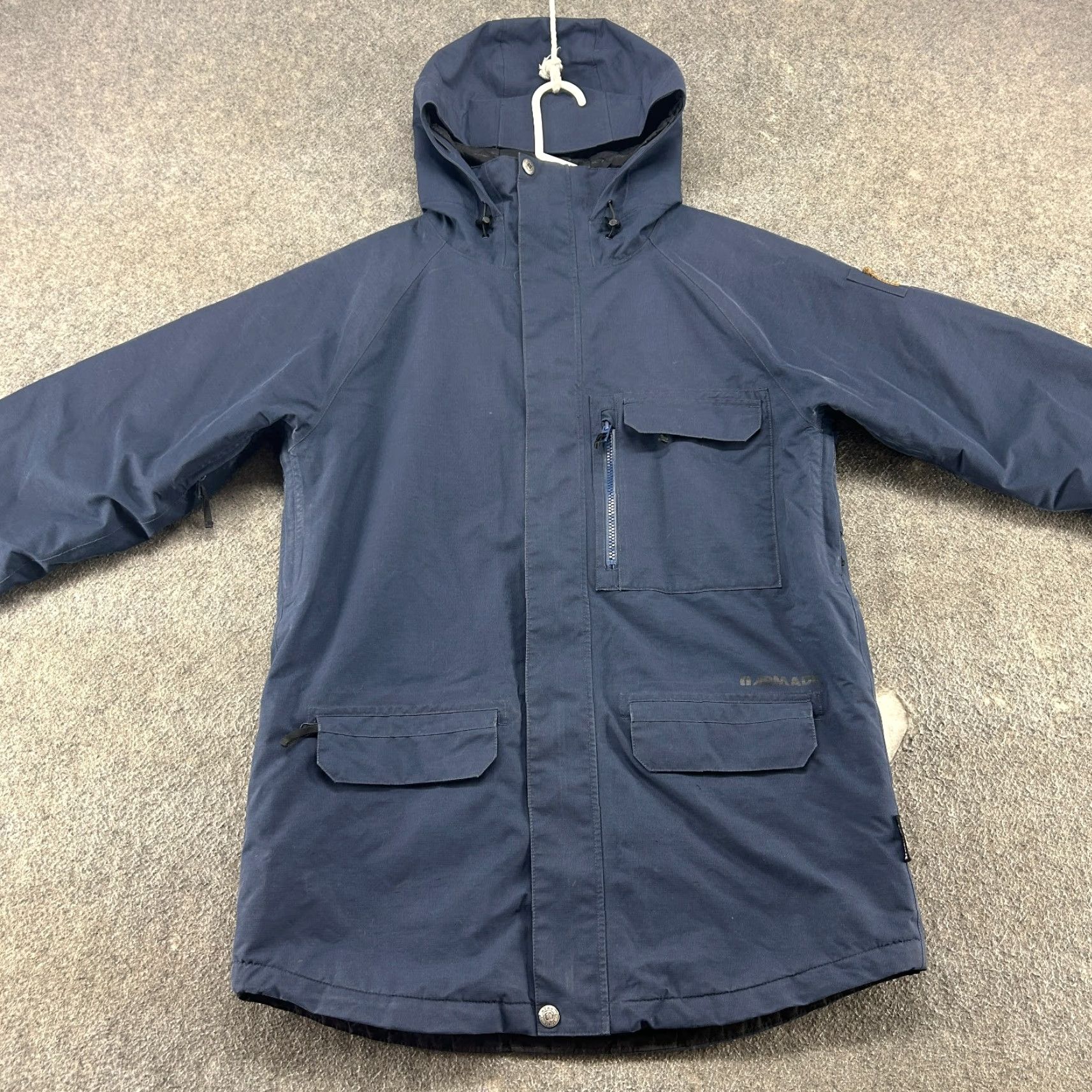 Vintage Armada Jacket Mens M Blue Navy Hooded Quilted Full Zip Goretex Atka Snowboard Size US M / EU 48-50 / 2 - 3 Thumbnail