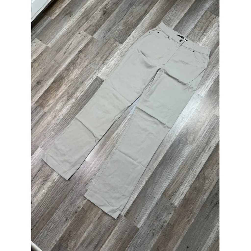 Weekend Max Mara MaxMara Trousers Beige Size: 40 Size 28" / US 6 / IT 42 - 3 Thumbnail
