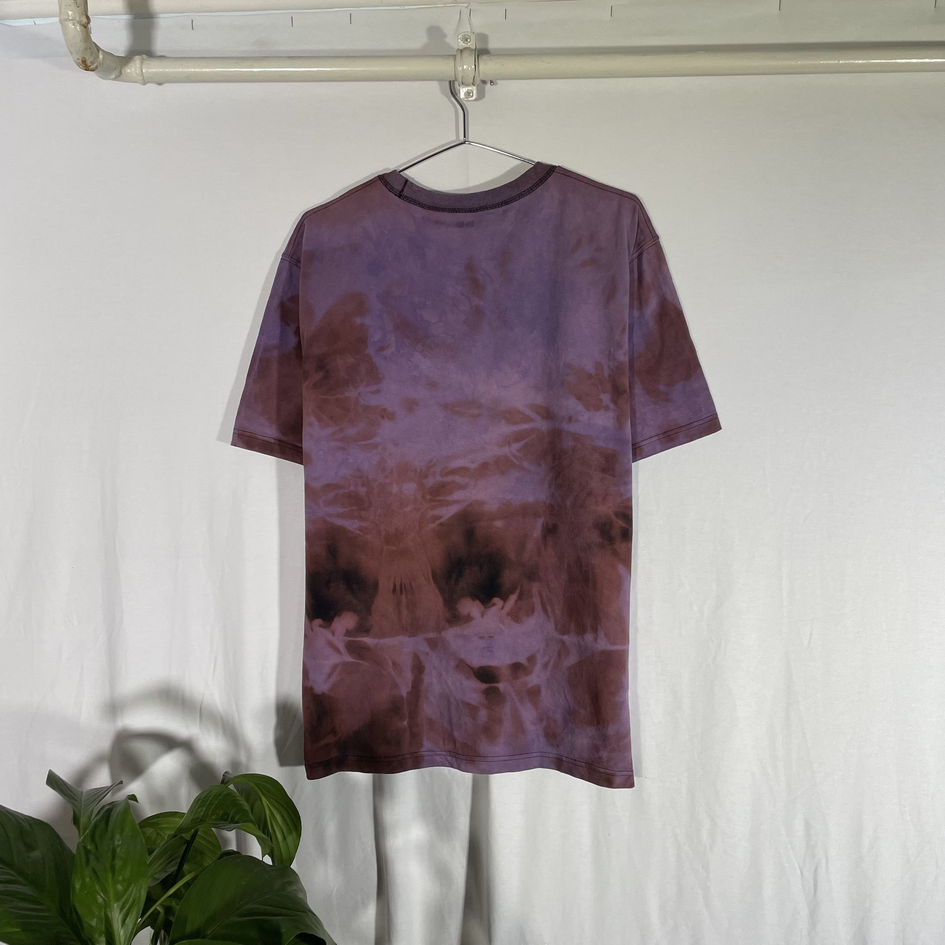 Uniqlo Custom Reworked T-Shirt – Purple Tie-Dye Wash Vintage size L Size US L / EU 52-54 / 3 - 7 Thumbnail