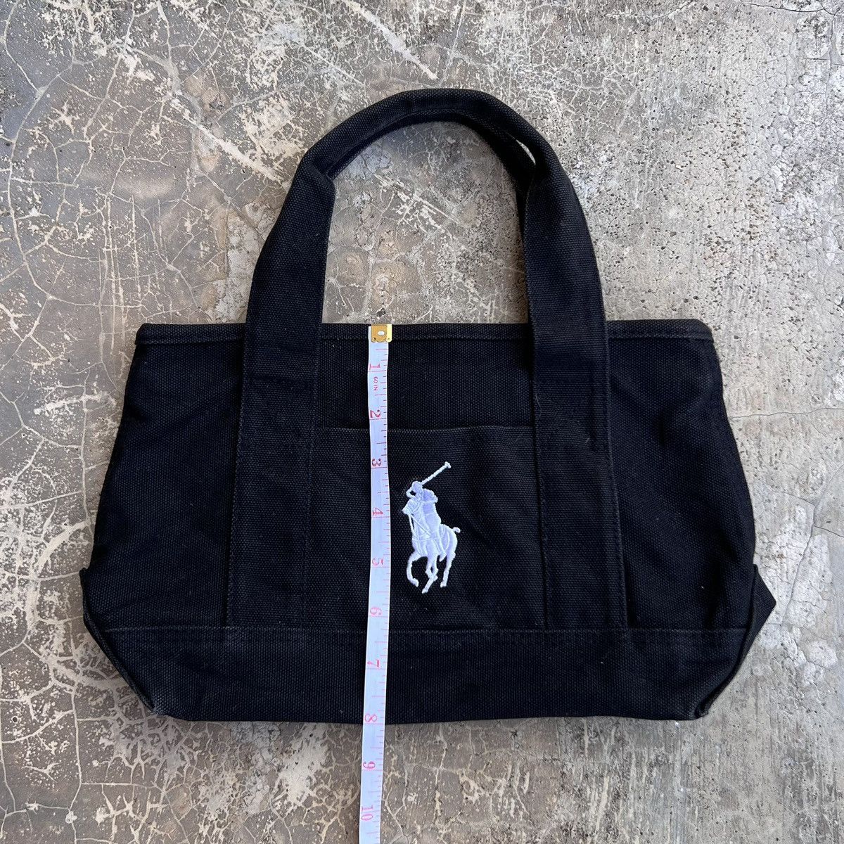 Polo Ralph Lauren Polo Ralph Lauren Black Tote Bag Size ONE SIZE - 5 Thumbnail