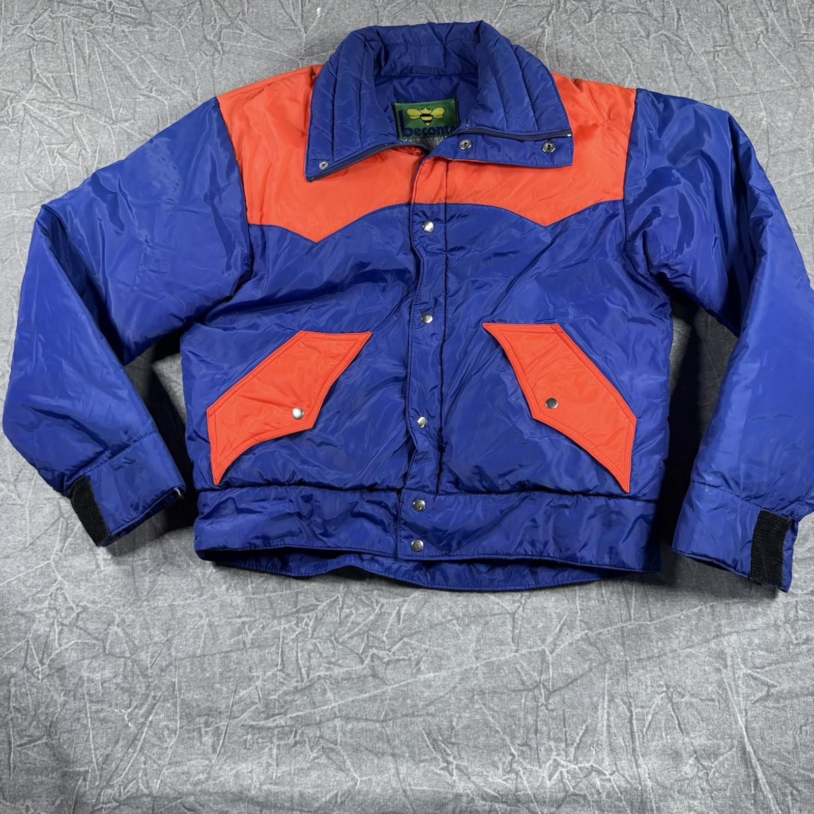 Other Beconta Jacket Men's L Blue Red Puffer Vintage Size US L / EU 52-54 / 3 - 2 Thumbnail