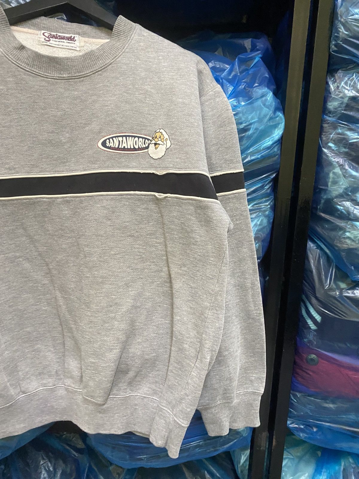 Vintage Vintage 1984 Santaworld Mora Sweden Grey Sweatshirt Santa Size US M / EU 48-50 / 2 - 5 Thumbnail