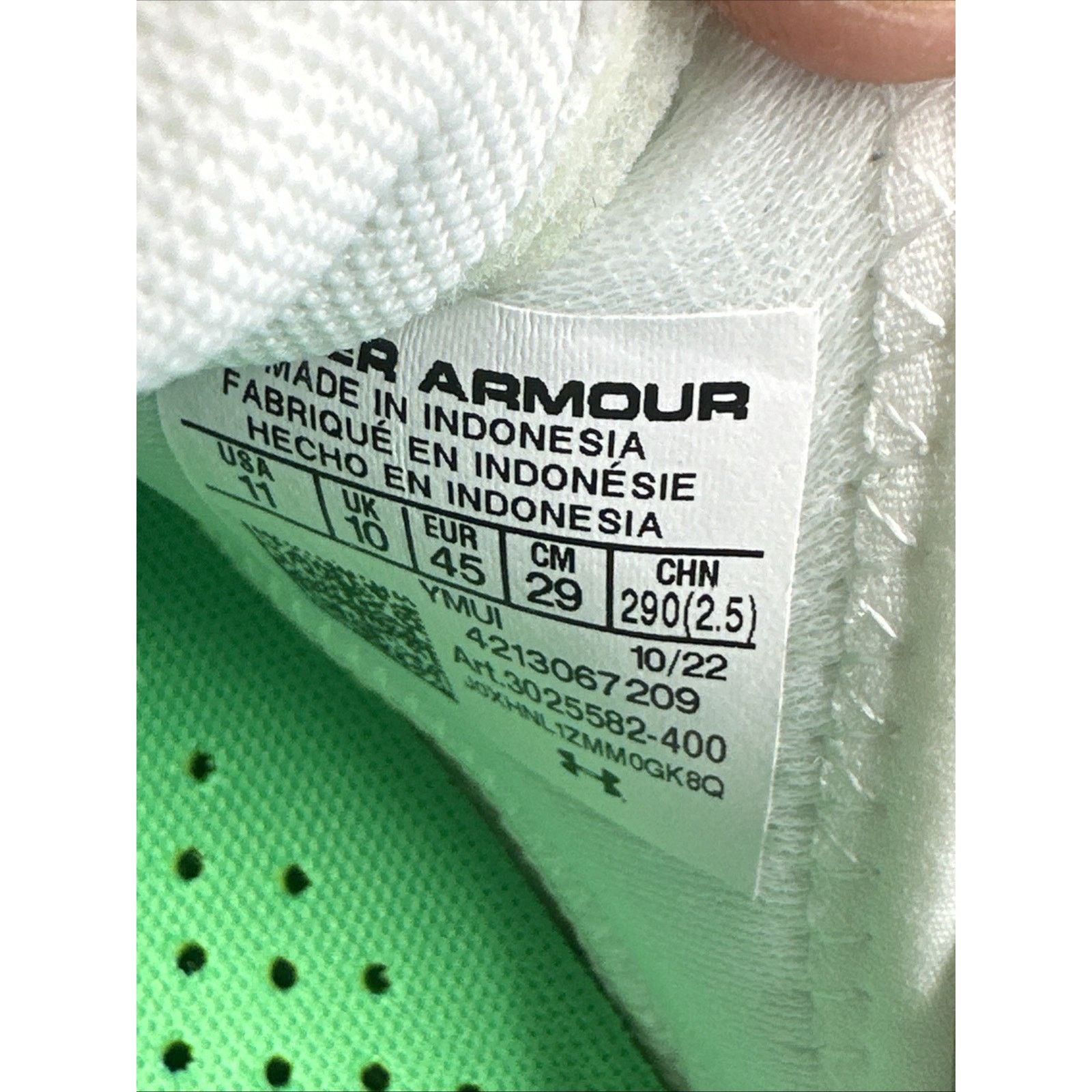 Under Armour Under Armour Harper 7 Elite Low TPU Baseball Size 11.5 Size US 11.5 / EU 44-45 - 10 Thumbnail