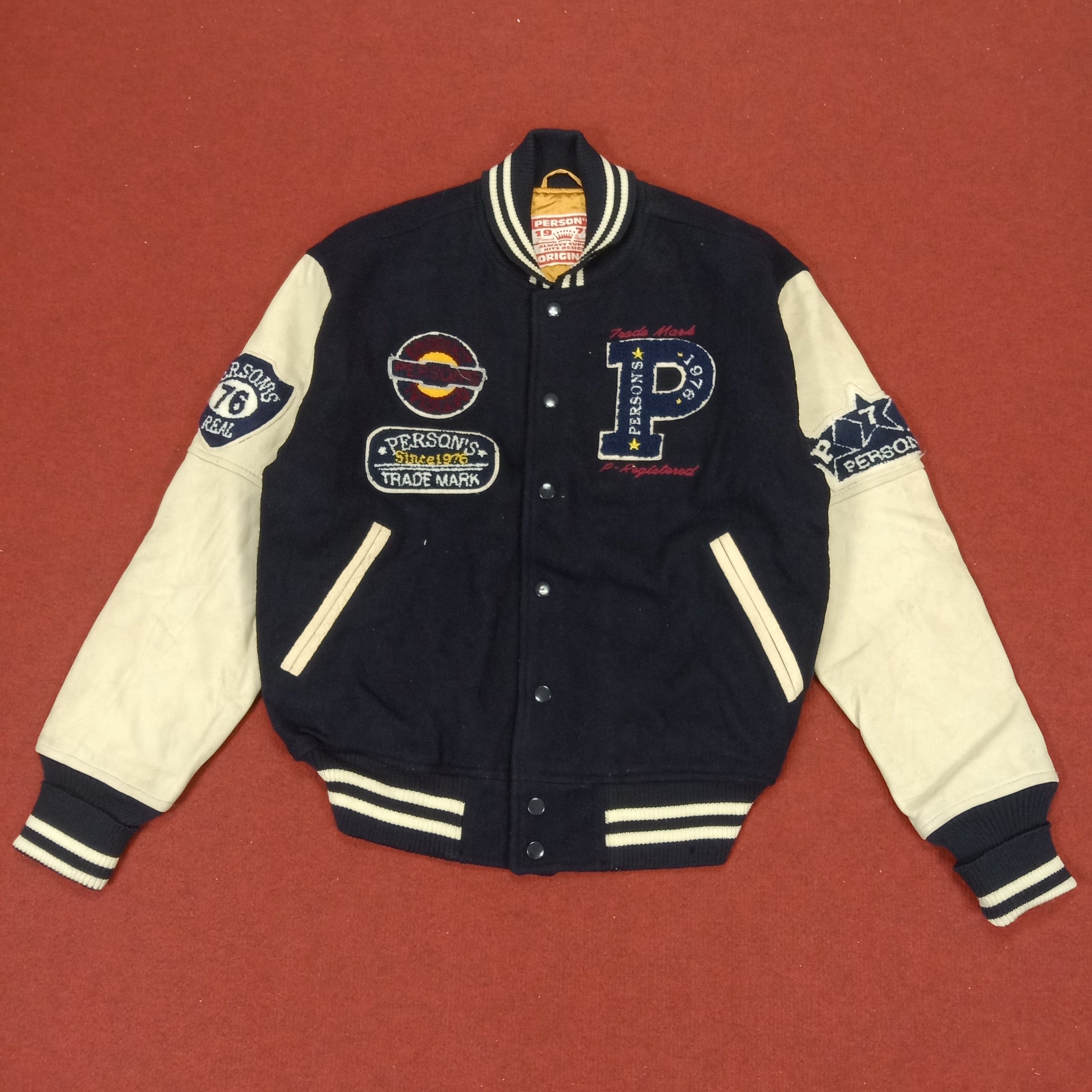 PERSON'S × Vintage Person's Streetwear Winter Style Varsity Jacket Size US M / EU 48-50 / 2 - 3 Thumbnail