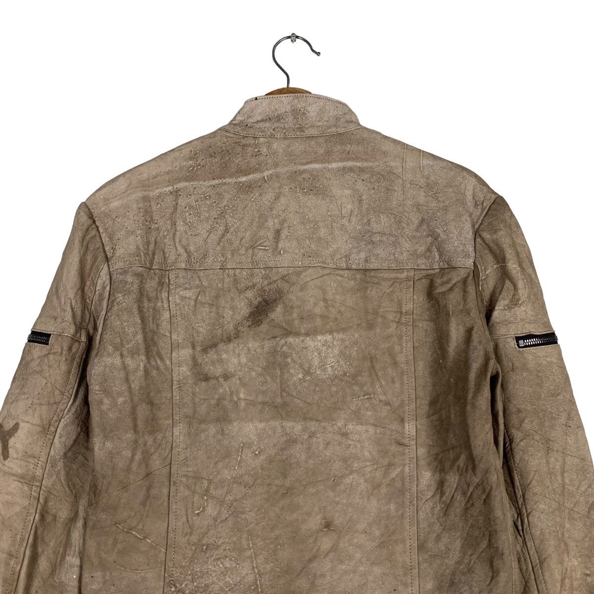 5351 POUR LES HOMMES 5351 Pour Les Hommes Cowhide Leather Jacket #0365-C17 Size S / US 4 / IT 40 - 20 Thumbnail