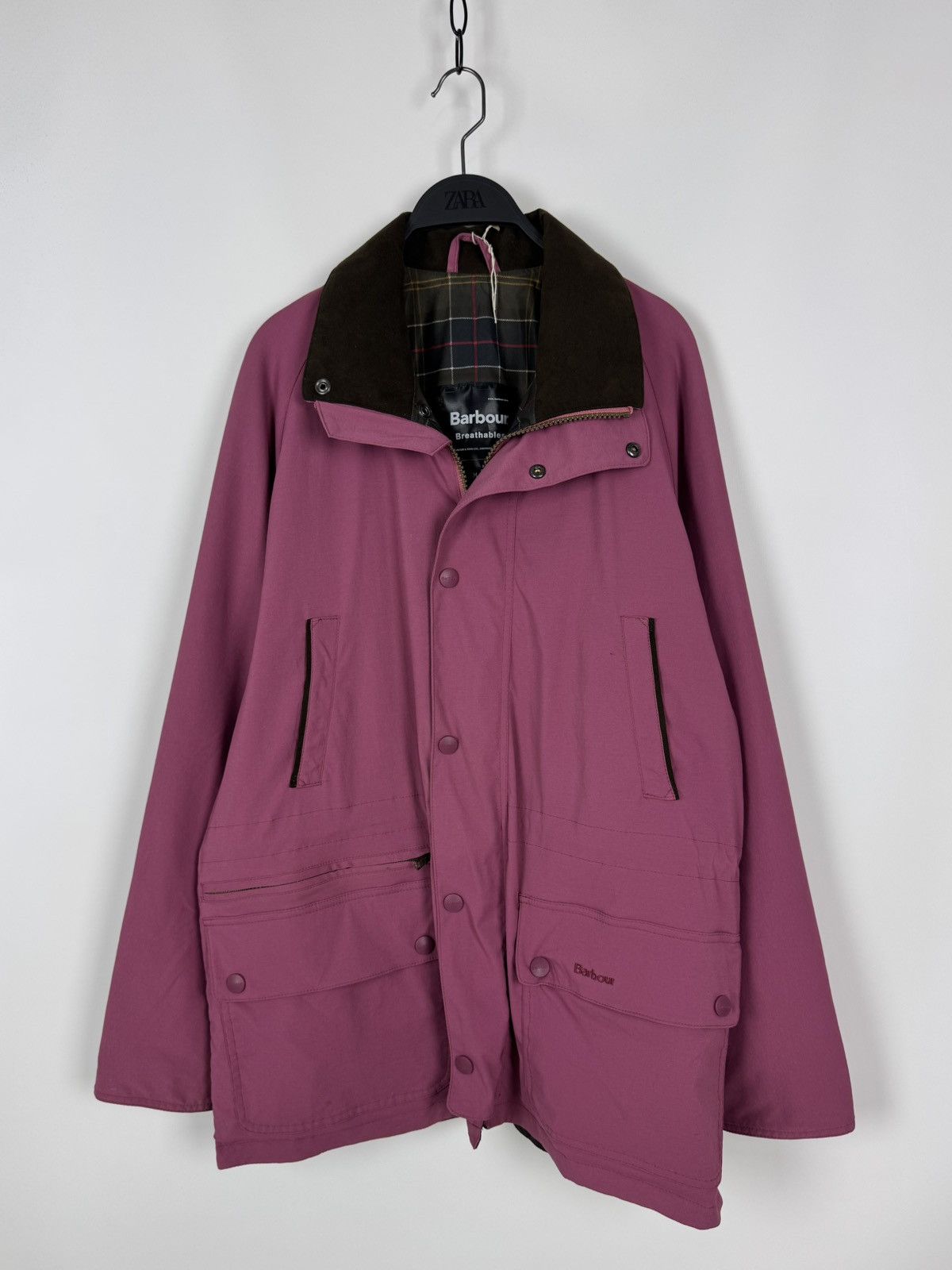Barbour Barbour Breathable Nylon Mauve Purple Hunting Jacket M Size US M / EU 48-50 / 2 - 4 Thumbnail