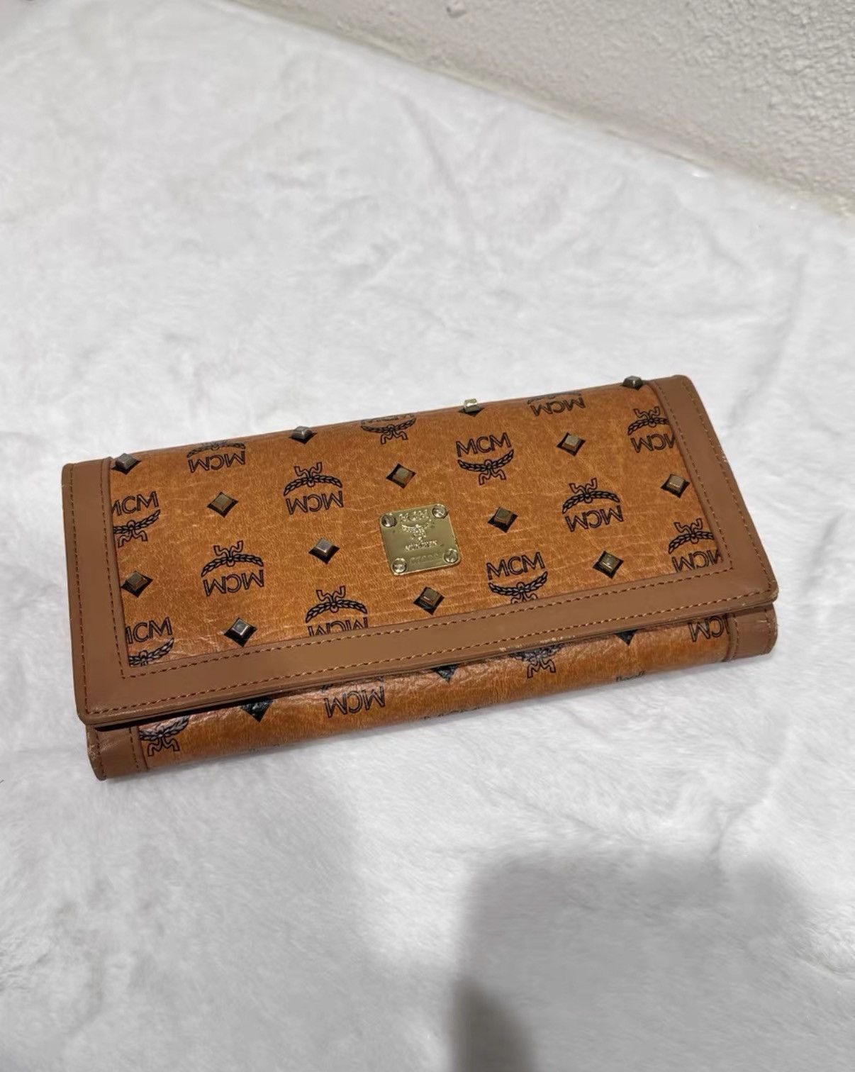 MCM MCM cognac trifold wallet J38 Size ONE SIZE - 1 Thumbnail