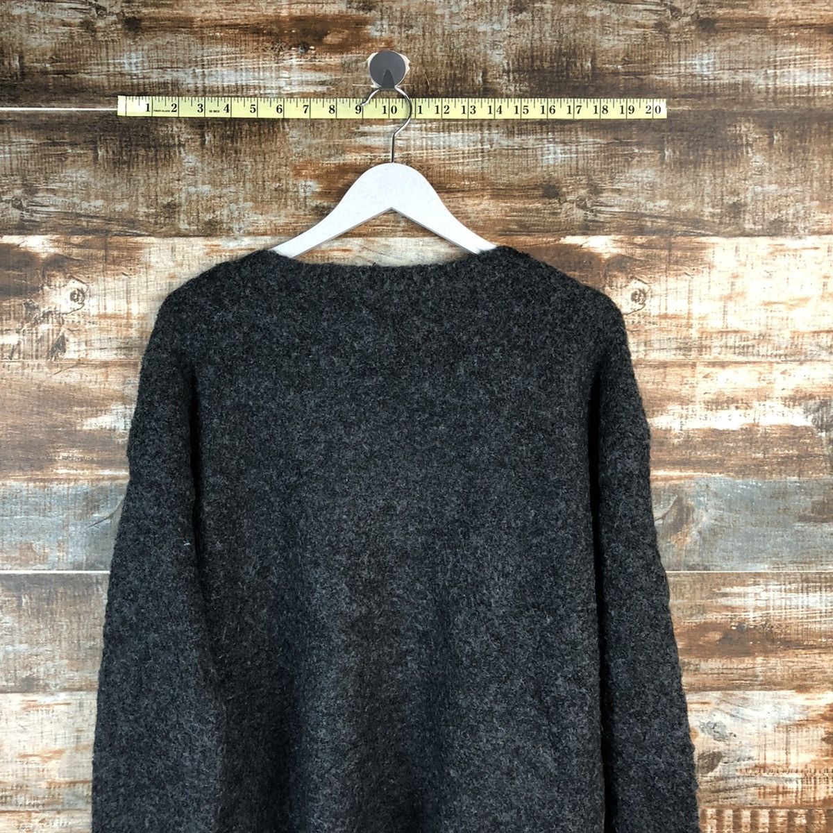 Homespun Knitwear × Uniqlo Uniqlo mohair Grey Knitwear #A2217 Size US M / EU 48-50 / 2 - 12 Thumbnail
