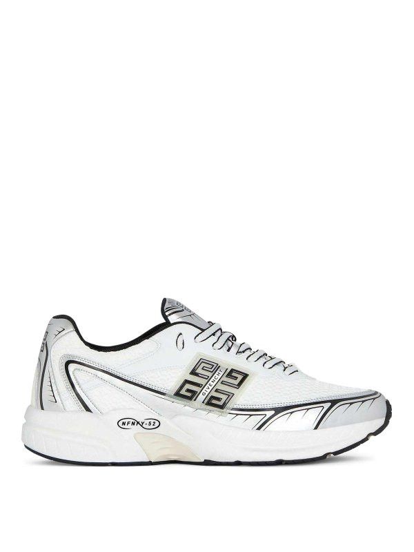 o1lv12m1025 Nfnty 52 Low Top Runners in White