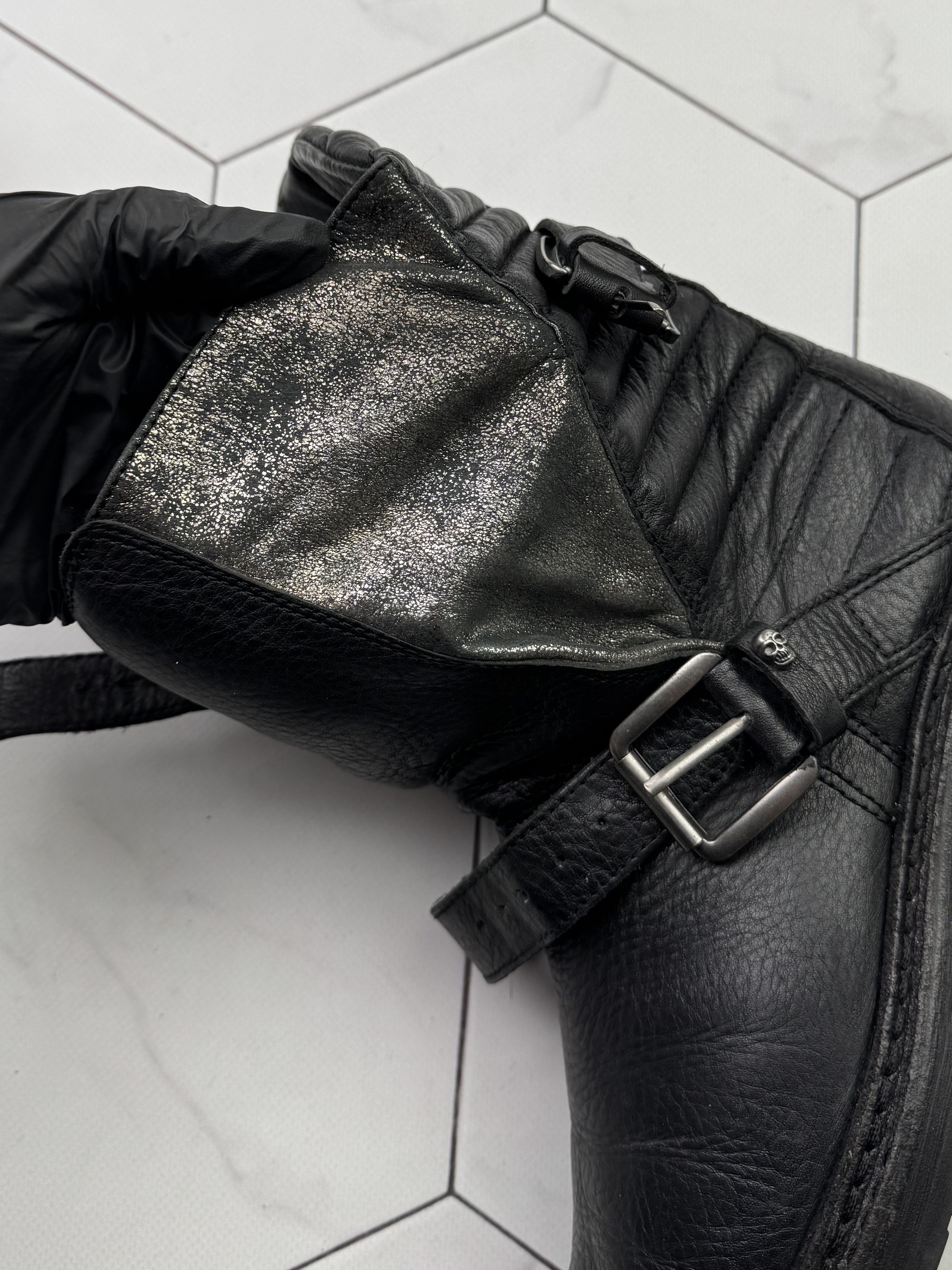 Zadig & Voltaire Zadig&Voltaire Vintage Leather Boots With Straps (B48) Size US 9 / IT 39 - 12 Thumbnail