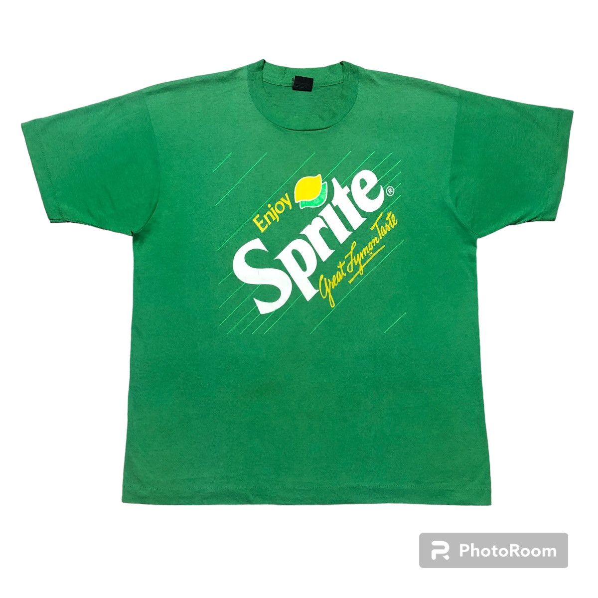 Vintage Rare‼️🔥Vintage Sprite Logo Single Stitch T-Shirt Size US L / EU 52-54 / 3 - 1 Thumbnail