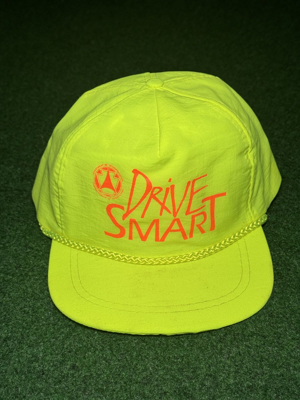Vintage Drive Safe Department Of Transportation 80s Snapback Hat Size ONE SIZE - 1 Thumbnail