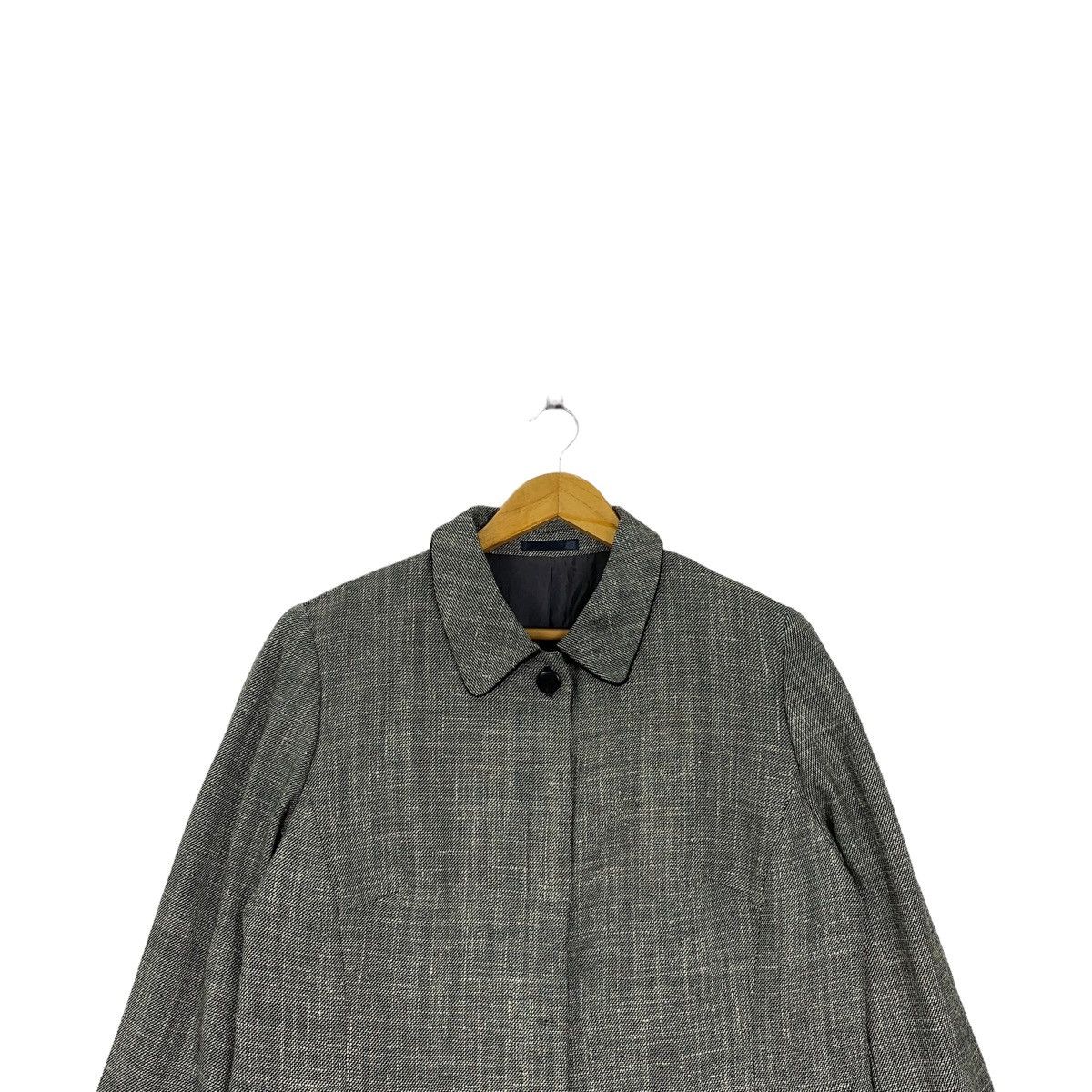 Burberry BURBERRY London Fashion Designer Linen Coat Blazer Jacketd Size M / US 6-8 / IT 42-44 - 3 Thumbnail