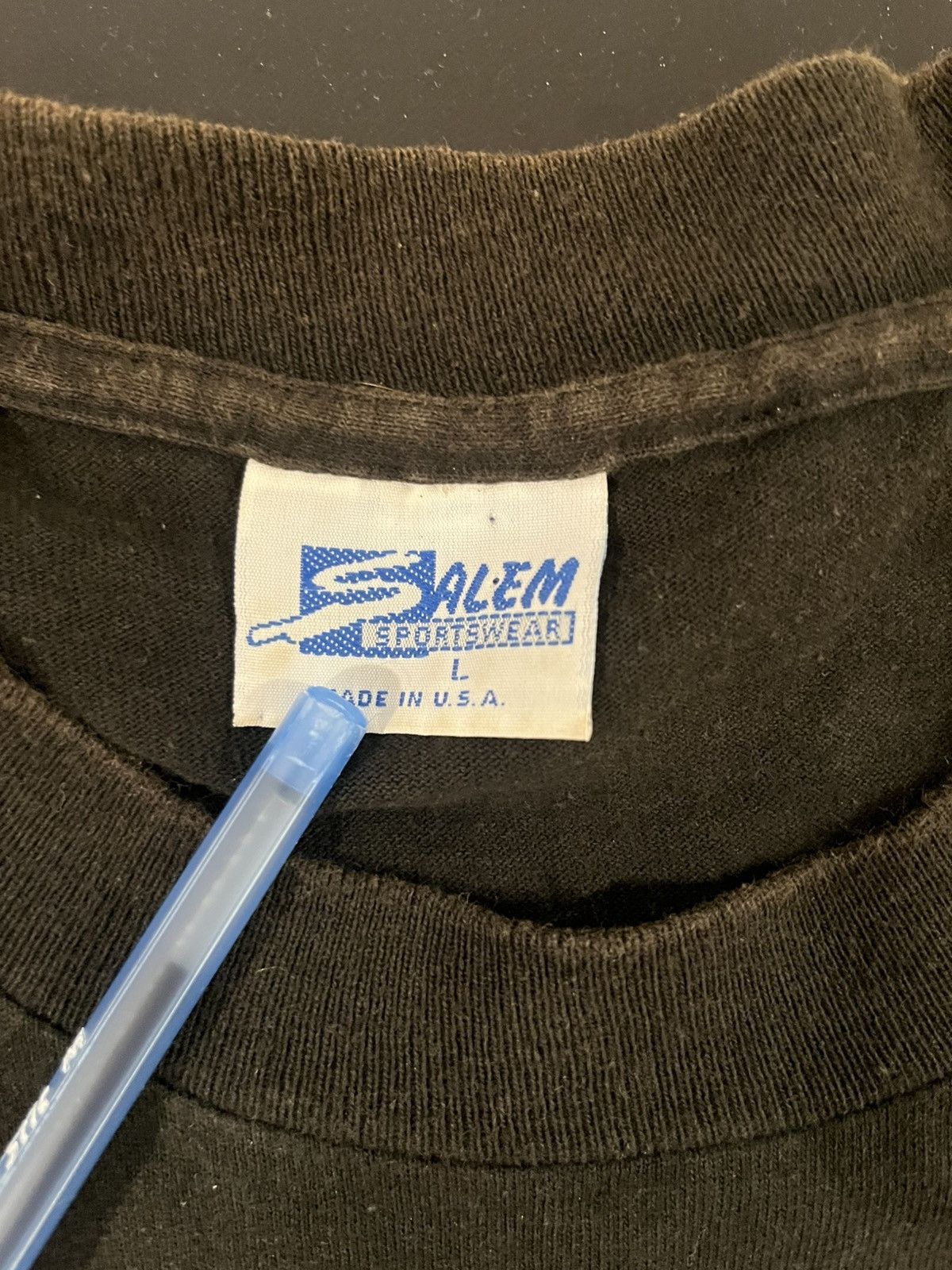 Salem Sportswear × Vintage Salem sportswear Karl Malone Utah jazz shirt vintage 90s Size US L / EU 52-54 / 3 - 6 Thumbnail