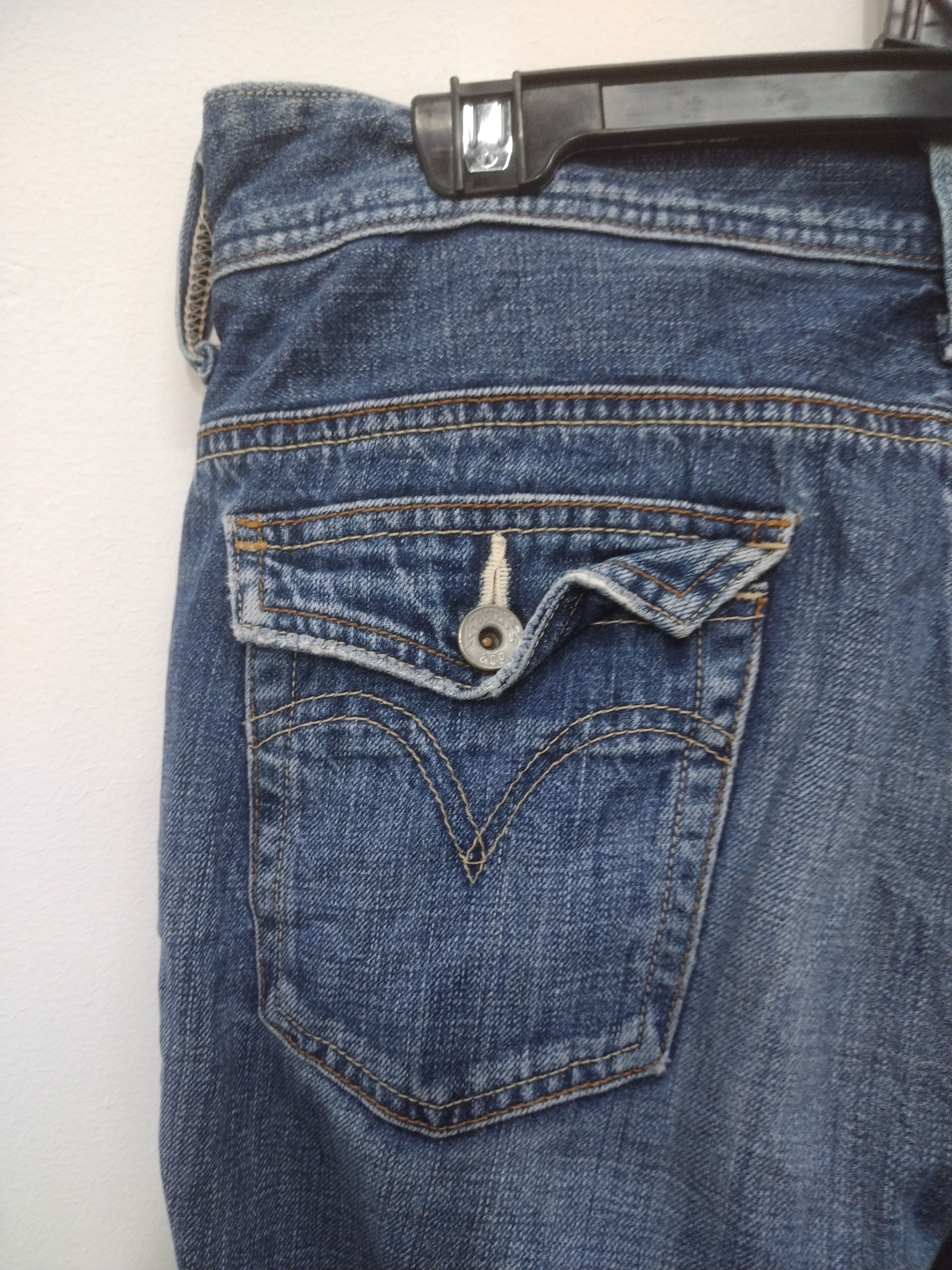 Levi's × Vintage NICE VTG LEVI'S Zipper Flared Denim Nice rare pocket design Size 30" / US 8 / IT 44 - 11 Thumbnail
