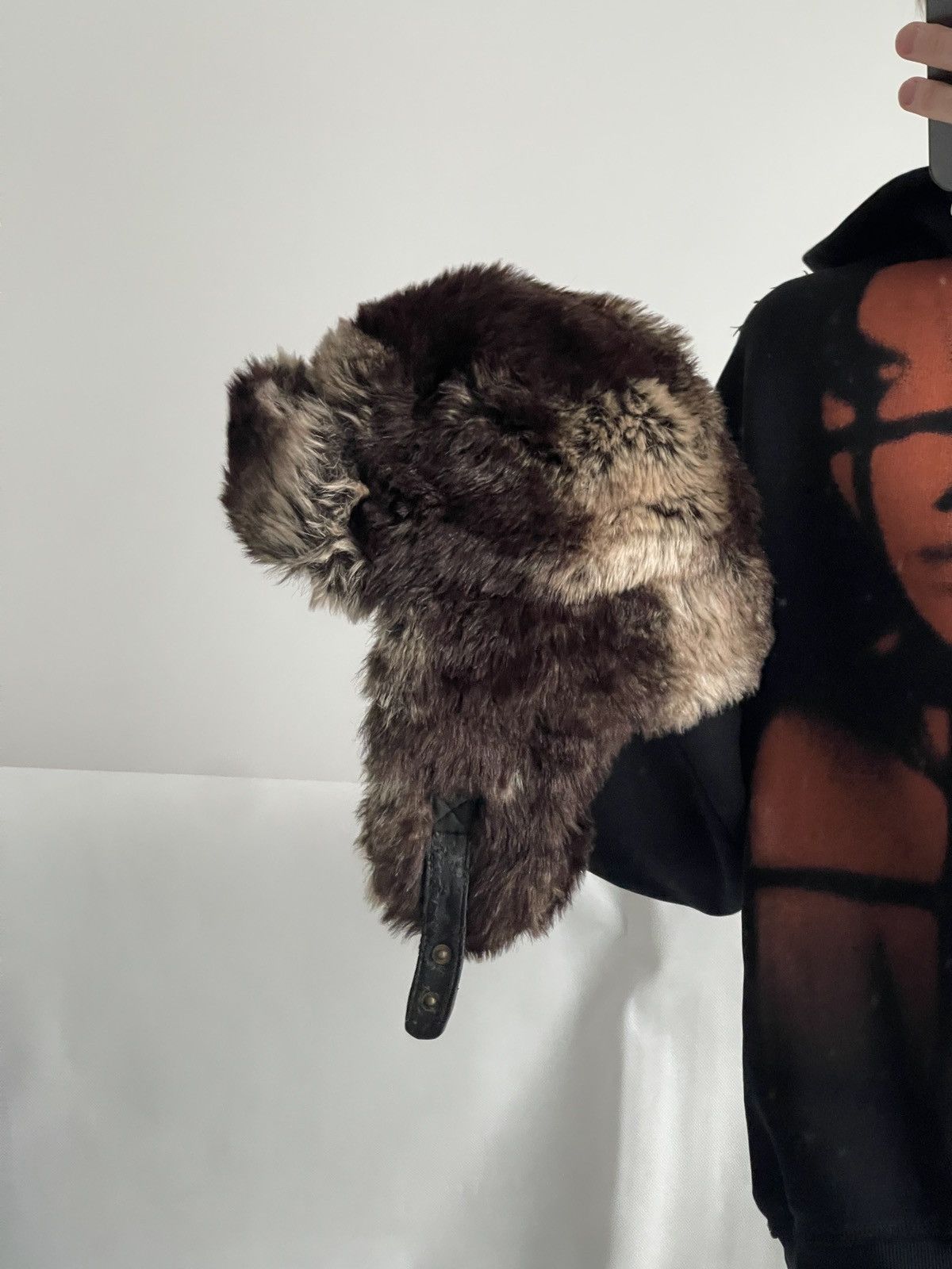 Japanese Brand Vintage fuzzy mohair japanese ushanka hat avant garde Size ONE SIZE - 13 Thumbnail