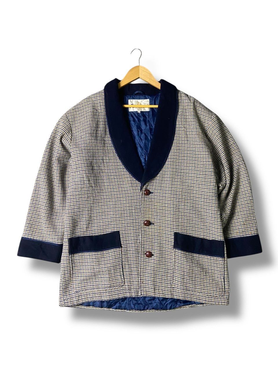 Vintage AQUASCUTUM Checkered Coat (133)