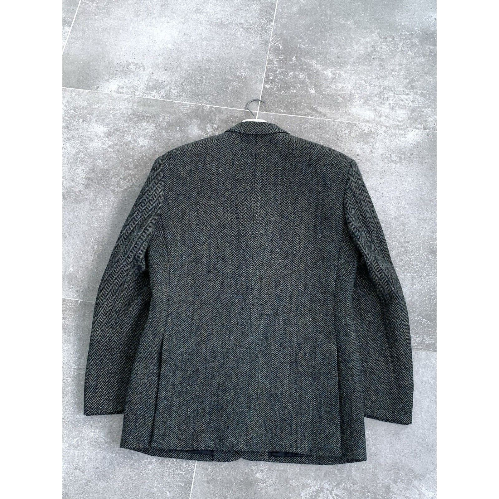 Burberry × Harris Tweed Men's BURBERRYS' HARRIS TWEED Sport Blazer Jacket Coat EU 52 Size 52R - 23 Thumbnail