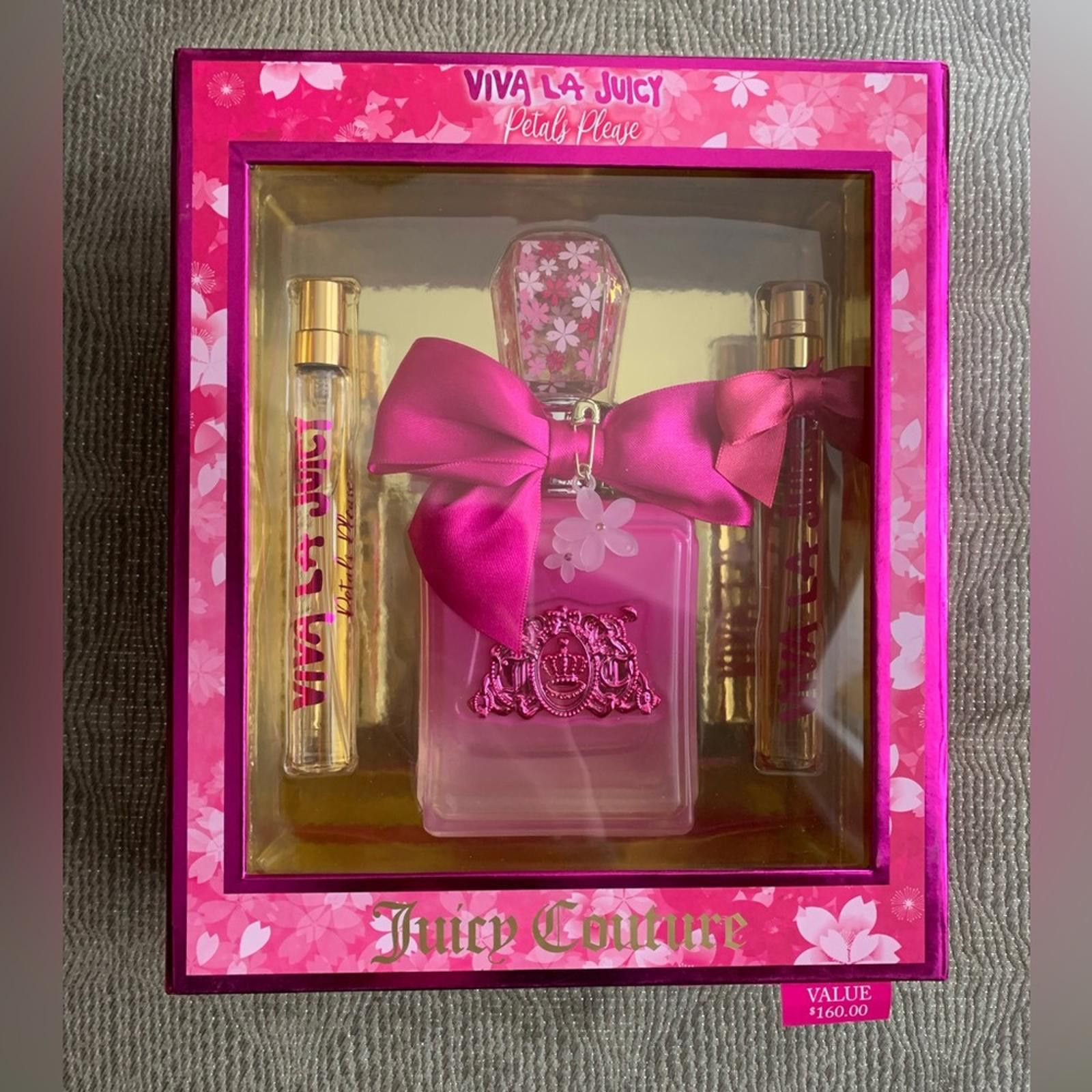 Juicy Couture Jeans NIB Juicy Couture 3-Pc Viva La Juicy Petals Please Fragrance Size ONE SIZE - 1 Thumbnail