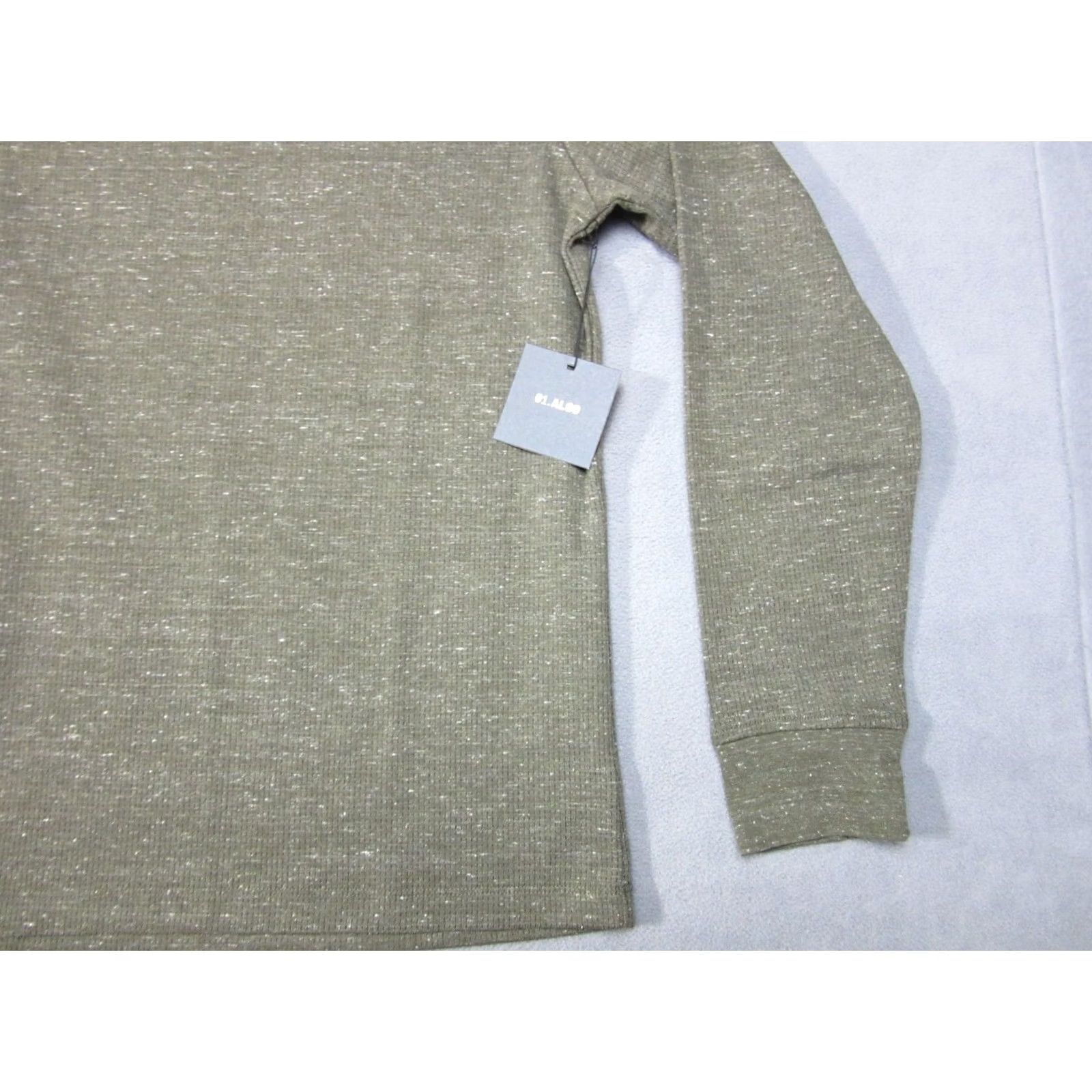 Vintage 01. Algo Shirt Mens Large Green Performance Quick Dry Long Sleeve w Tags Size US L / EU 52-54 / 3 - 3 Thumbnail
