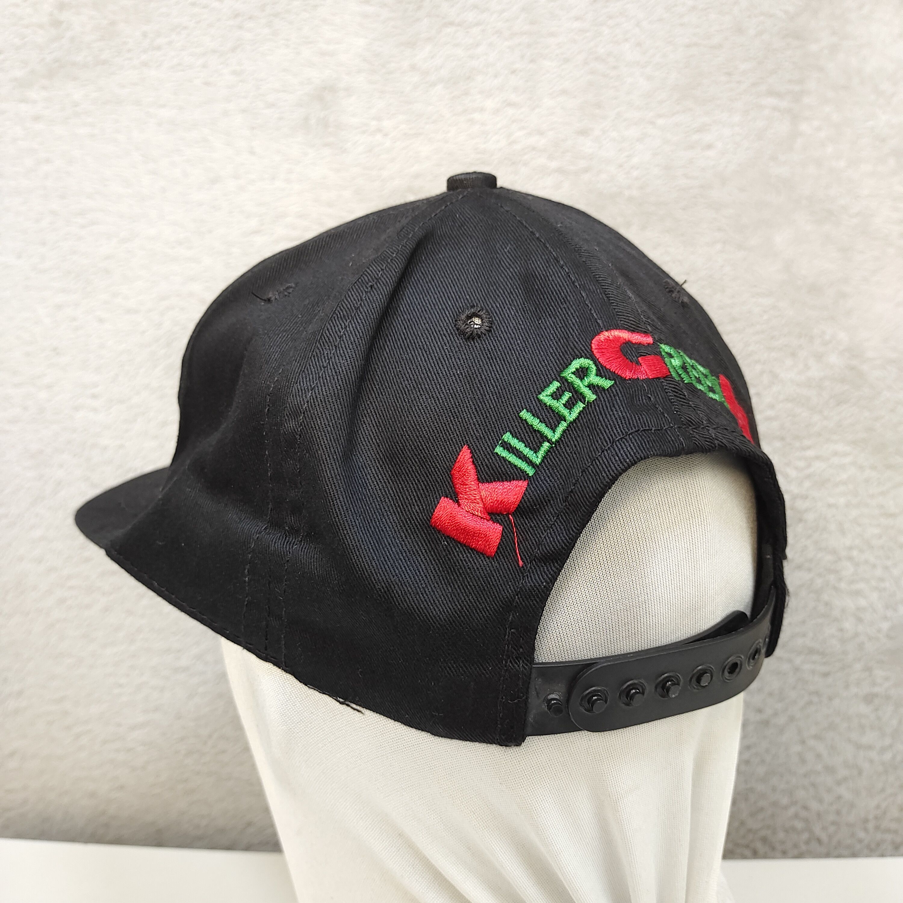 Vintage Vintage KGB "Killer Green Bud" Cap Black Rare 2000s Size ONE SIZE - 2 Thumbnail