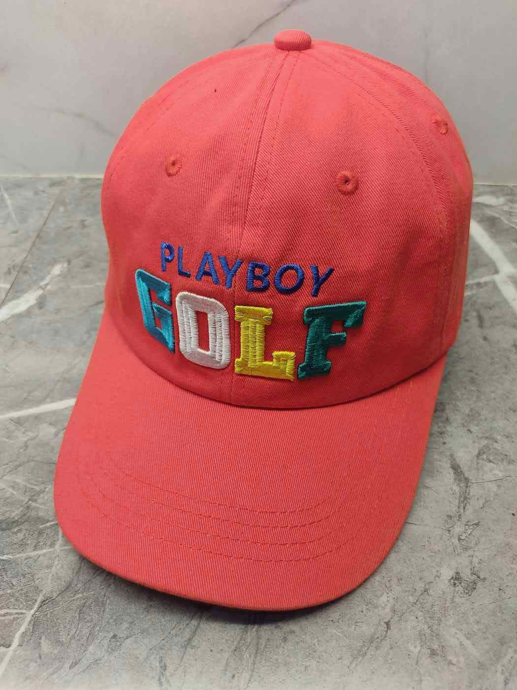 image of Playboy Golf Cap Hat in Mix, Men's
