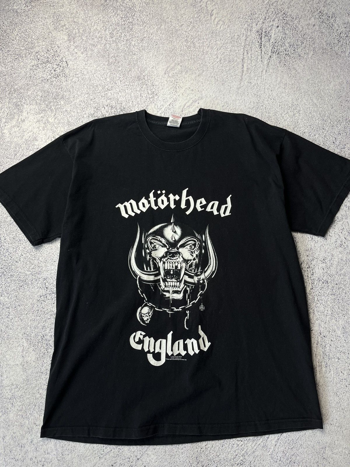Band Tees Vintage Motorhead England 2010 T-Shirt Rare Y2K Size US XL / EU 56 / 4 - 5 Thumbnail