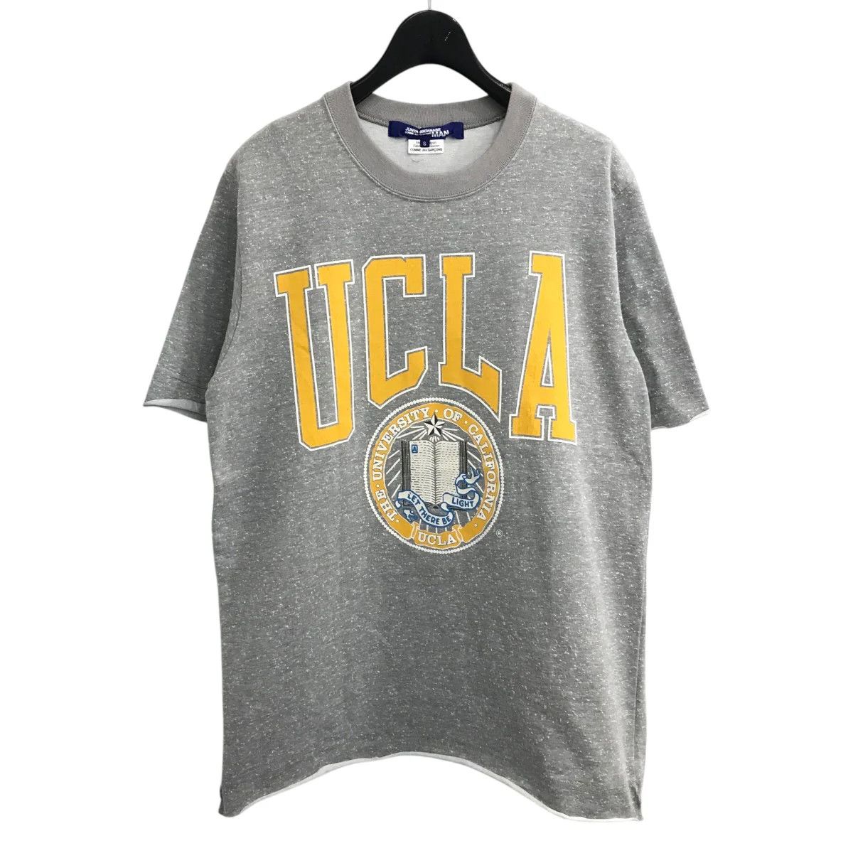 Comme des Garcons × Junya Watanabe Raw Hem UCLA Short Sleeve Sweatshirt Size US S / EU 44-46 / 1 - 1 Thumbnail