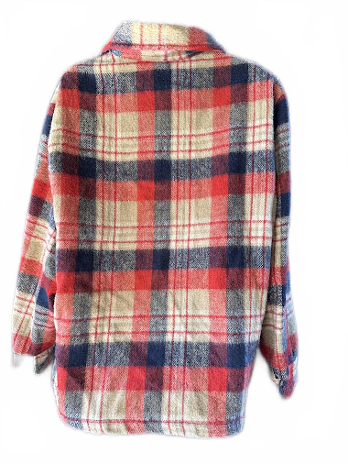 Other Vintage Kingsport Plaid Wool Shirt Jacket L Size US L / EU 52-54 / 3 - 2 Thumbnail