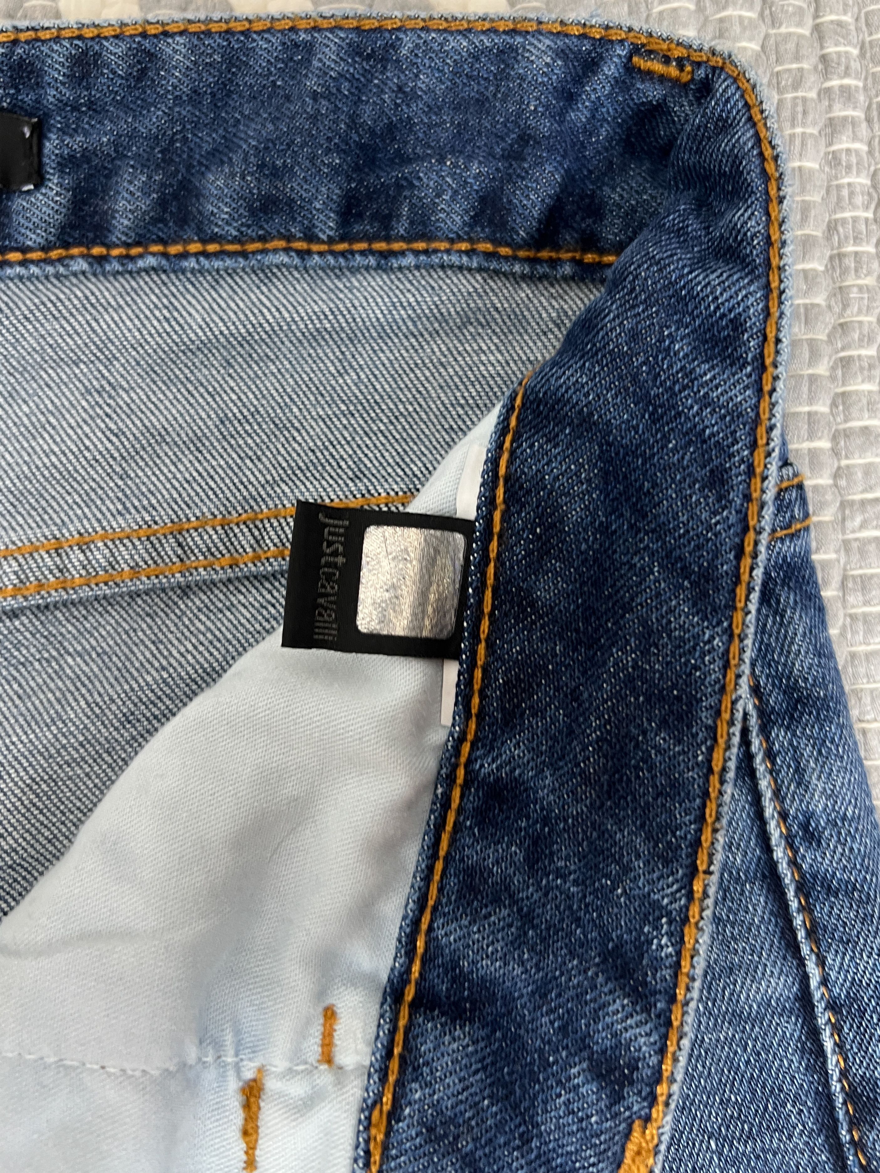 Just Cavalli Just Cavalli Slim Blue Denim Jeans Pants Size US 29 - 7 Thumbnail
