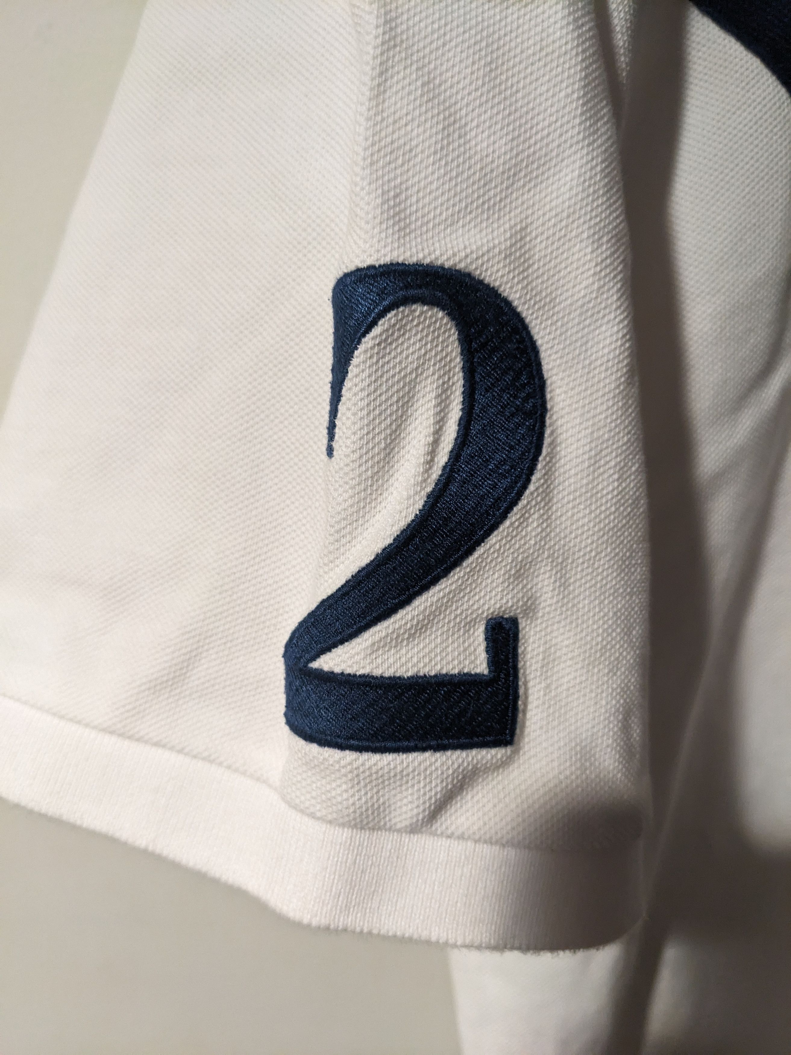 Polo Ralph Lauren × Vintage Vintage Y2K Polo Ralph Lauren Rugby White X-Large Polo Size US XL / EU 56 / 4 - 4 Thumbnail