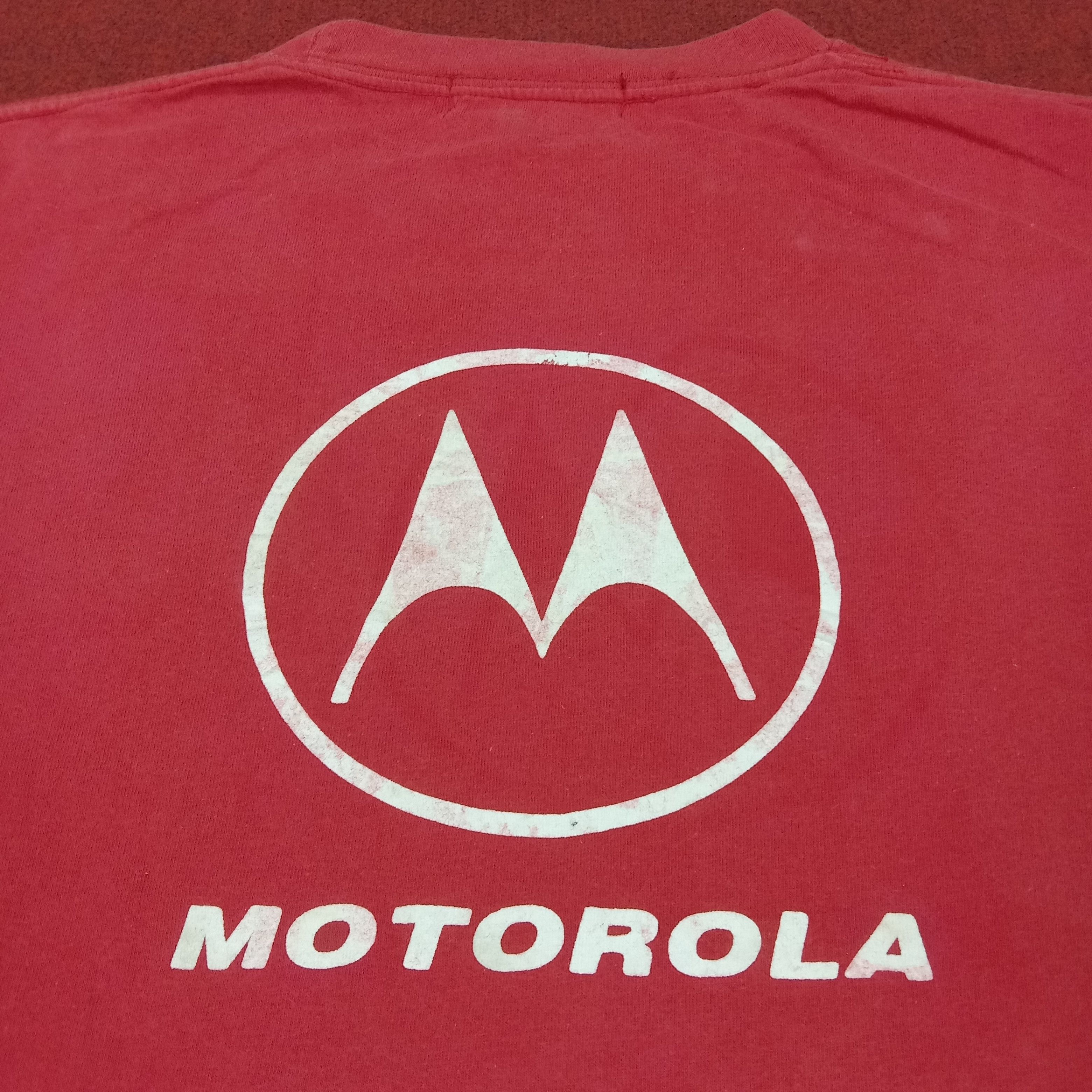Motorola × Vintage Motorola Tshirt Streetwear Style Size US XL / EU 56 / 4 - 5 Thumbnail