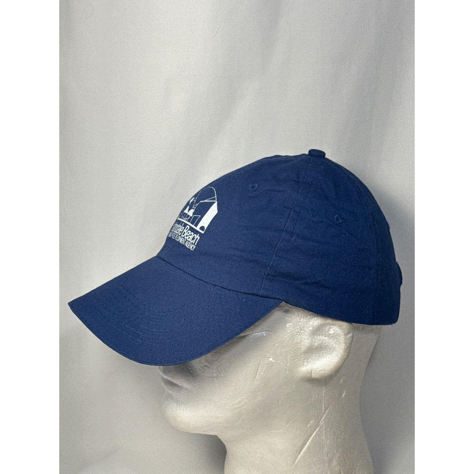 Otto Hallandale Beach CRA Hat Navy Blue Otto Snapback City Cap Size ONE SIZE - 3 Thumbnail