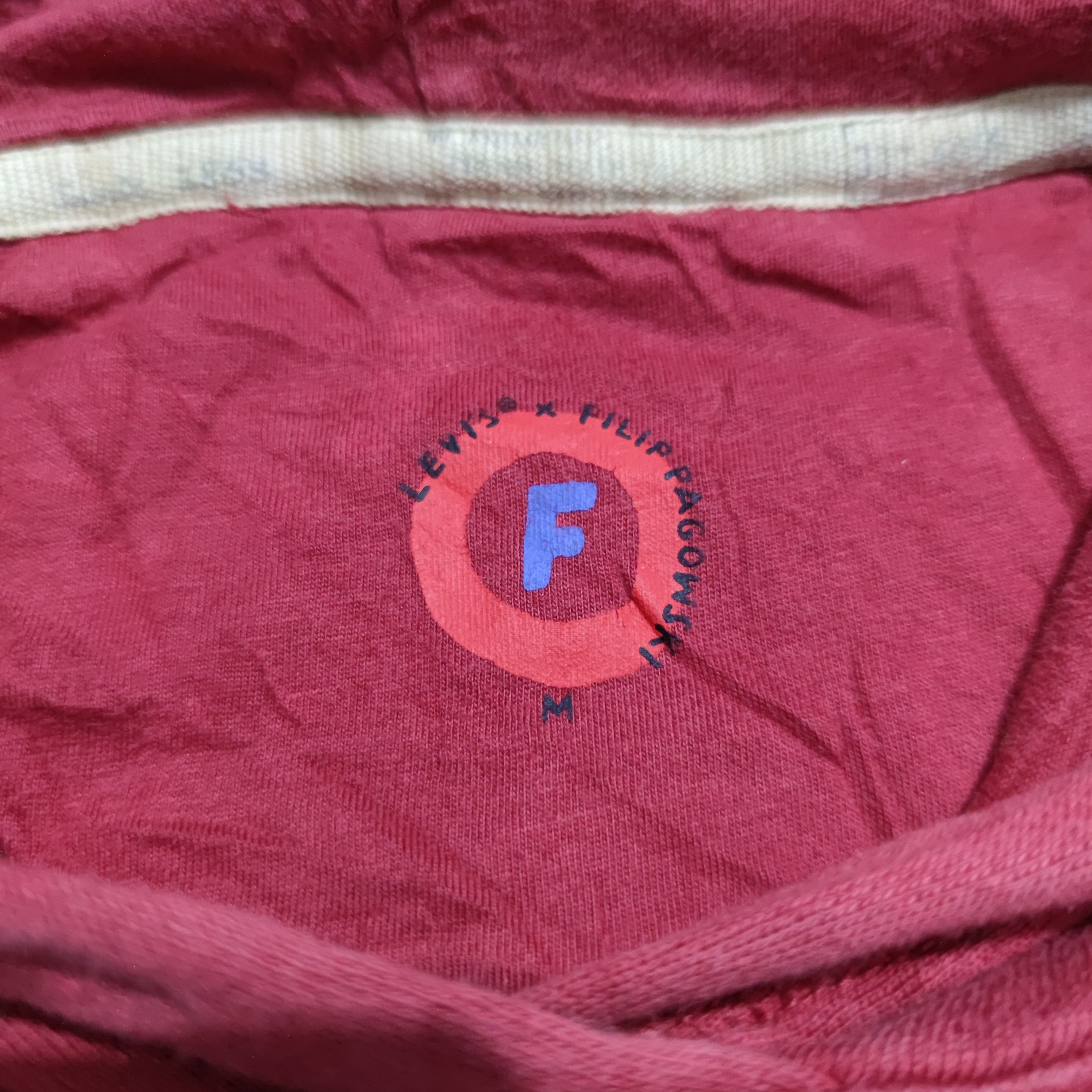 Levi's Rare!! Levi's x Filip Pagowski Hoodie Size US M / EU 48-50 / 2 - 5 Thumbnail