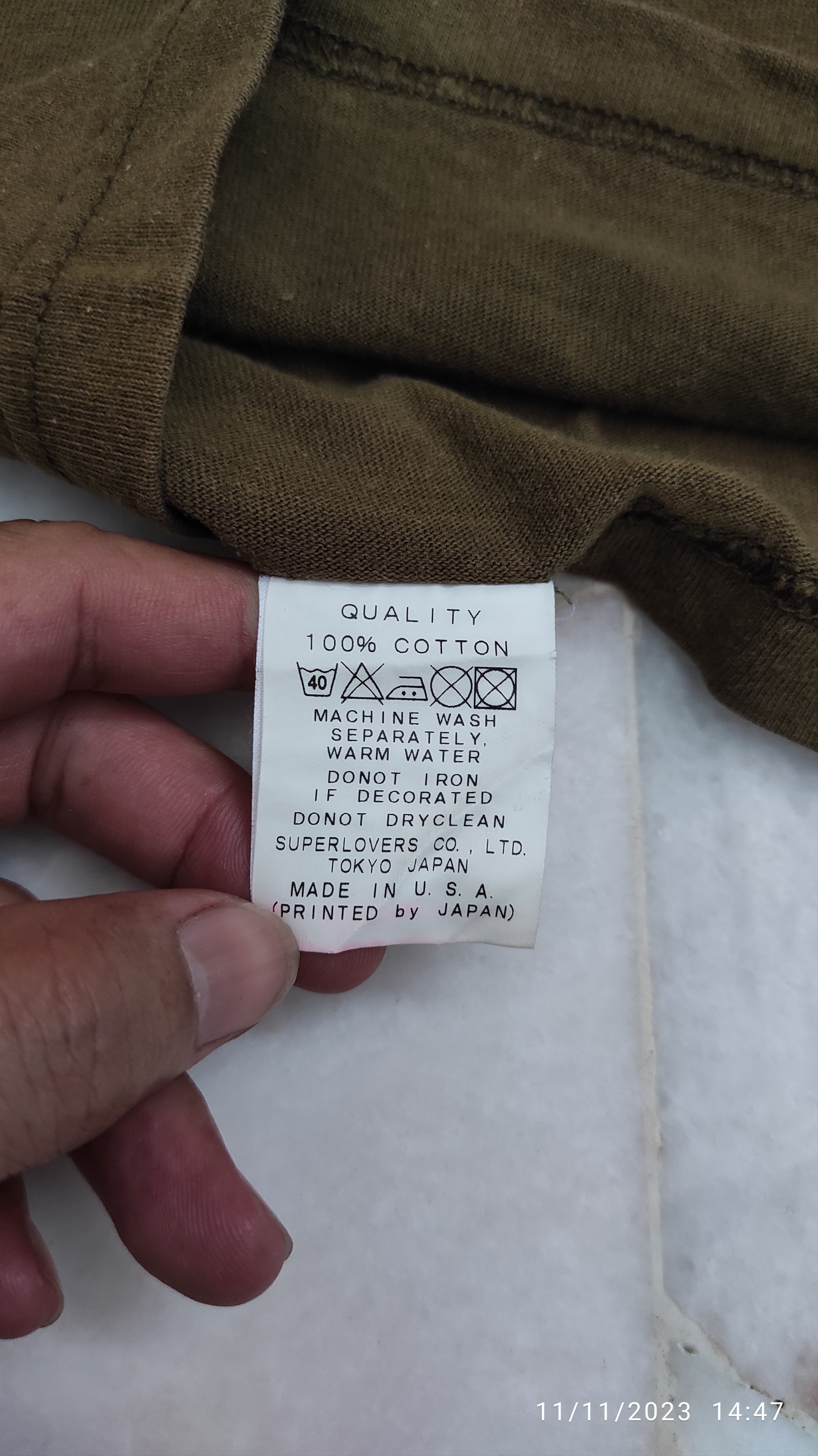 Japanese Brand Archive 90's TOKYO COMBAT ROCK Sun Faded Tee USA Size US M / EU 48-50 / 2 - 4 Thumbnail