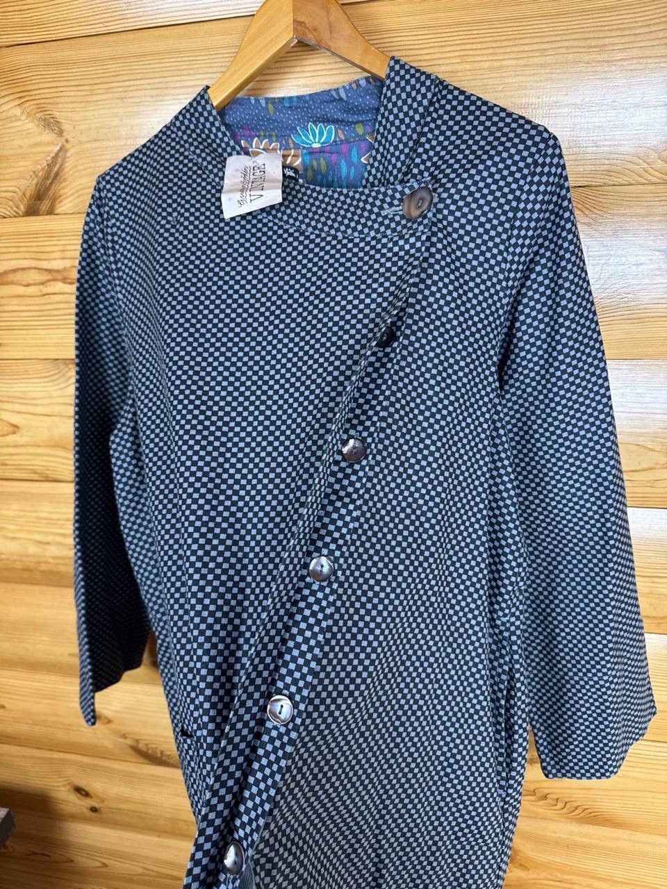 Gudrun Sjoden Gudrun Sjödén Cotton Jacket Vintage Patterned Button Coat Size M / US 6-8 / IT 42-44 - 4 Thumbnail
