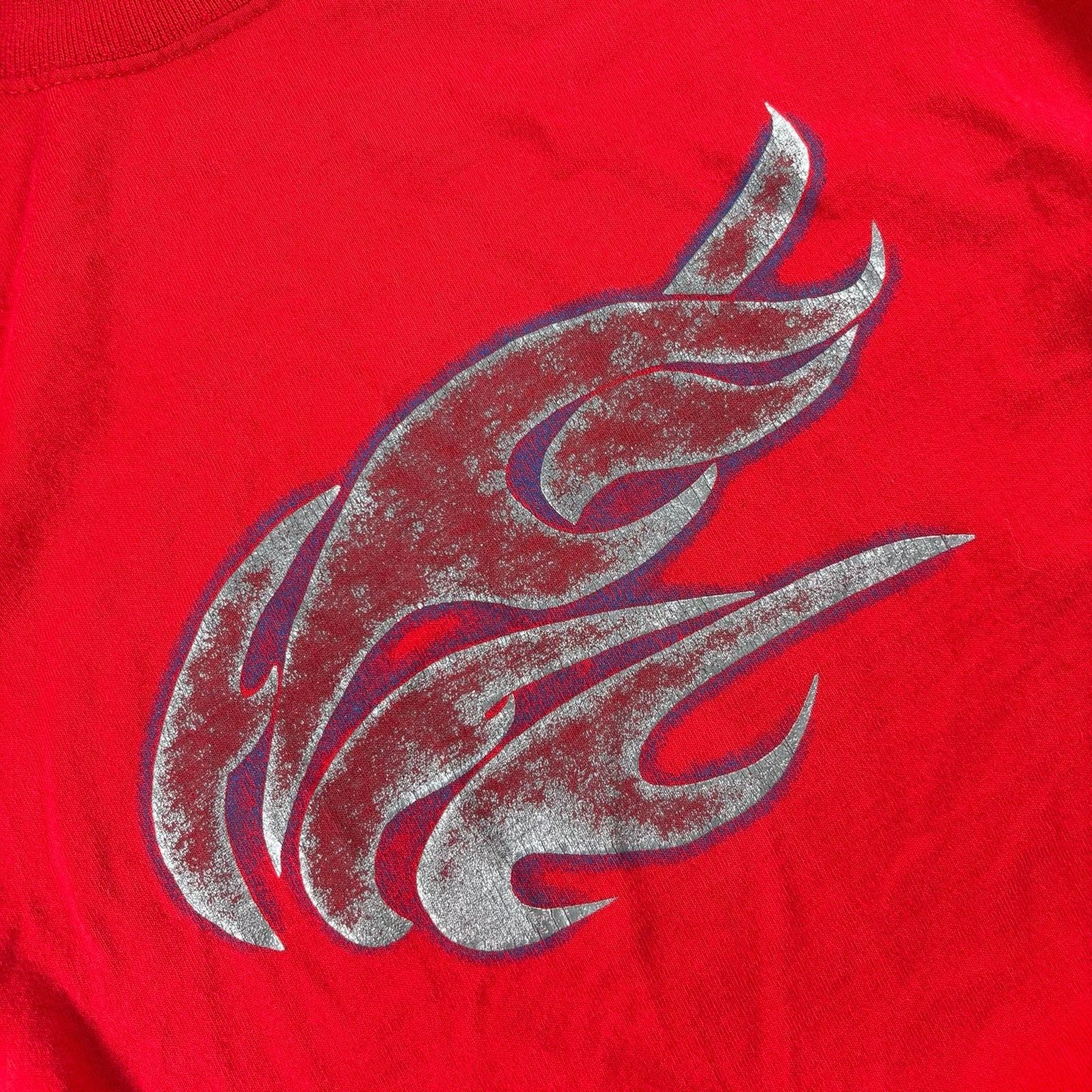 Jerzees Vintage 90’s skater flames t shirt Size US XL / EU 56 / 4 - 3 Thumbnail
